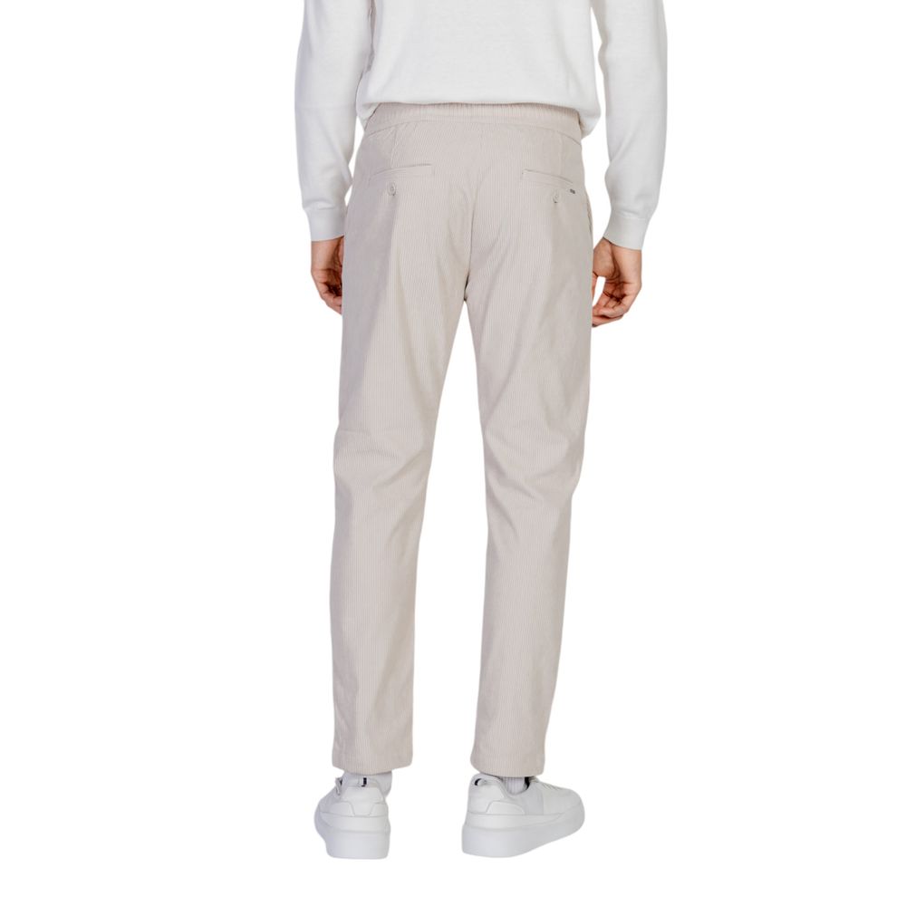 Antony Morato Beige Casual Pants for Men side view