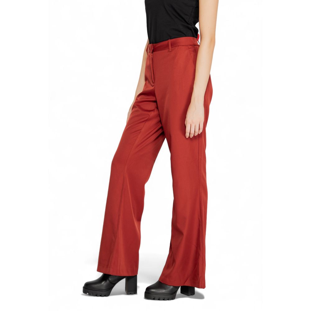 Vero Moda Red Flared Pants for Women additional view