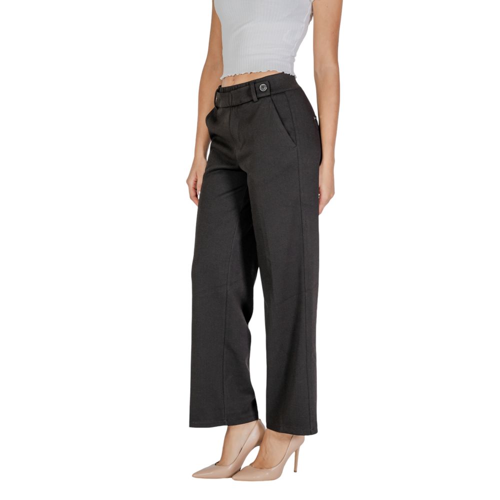 Pantalon décontracté Street One noir en polyester