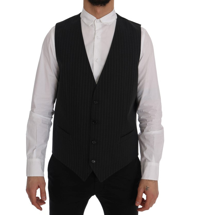 Dolce & Gabbana Grey Waistcoats for Men