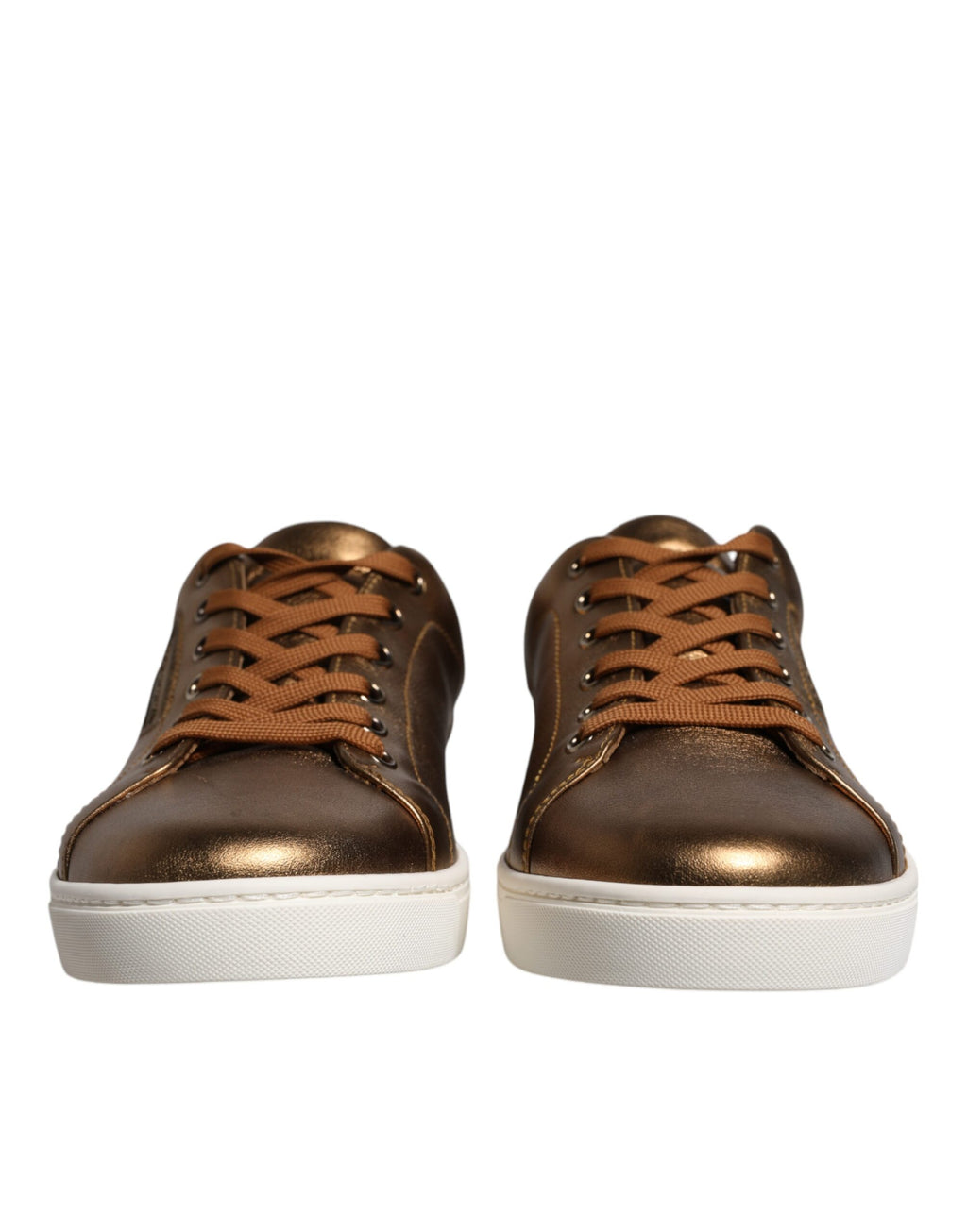 Dolce & Gabbana Gold Low Top Sneakers for Men alternate view