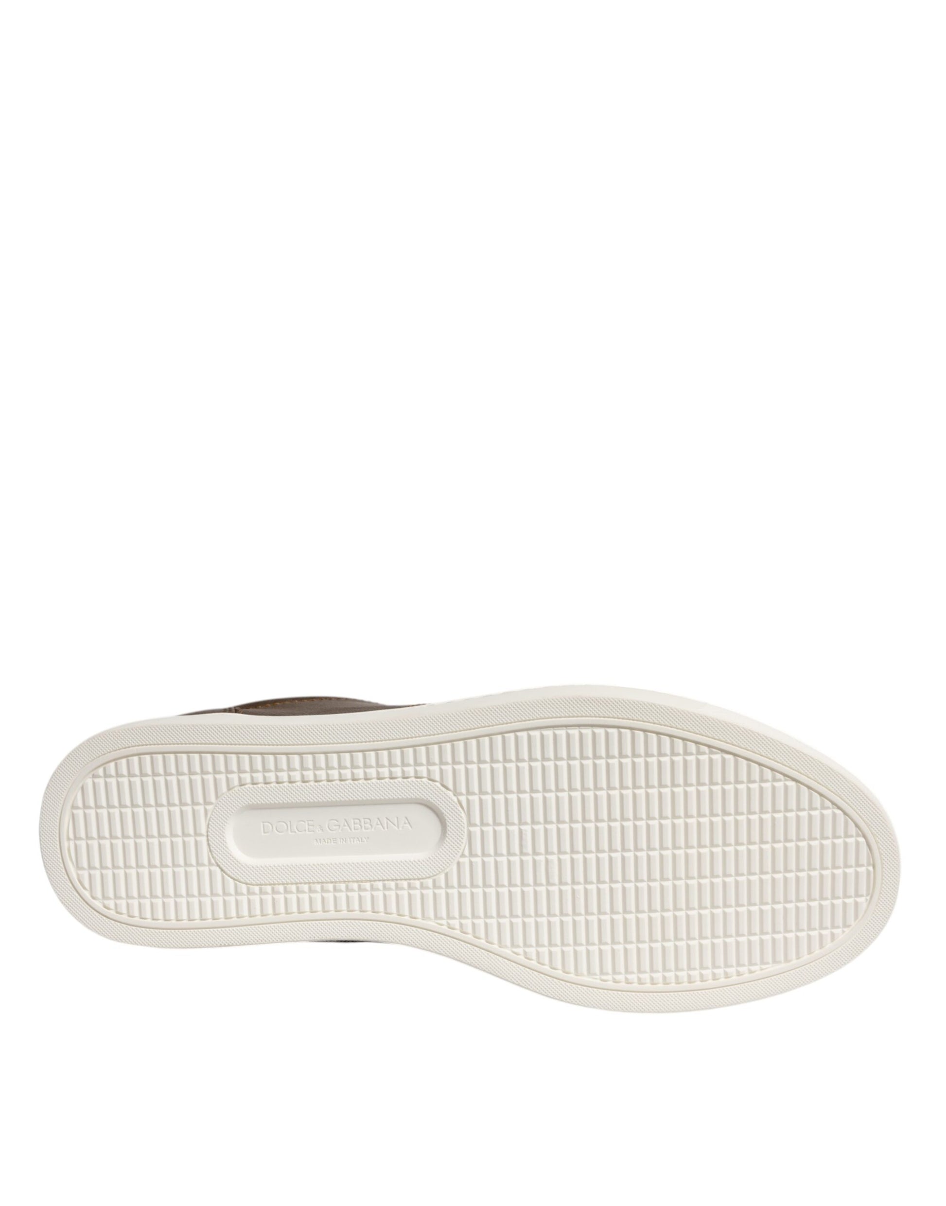 Dolce & Gabbana Gold Low Top Sneakers for Men additional view