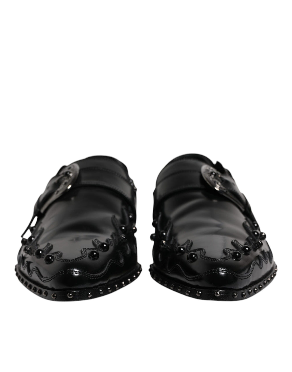 Dolce & Gabbana Black Slip On Loafers for Men alternate view