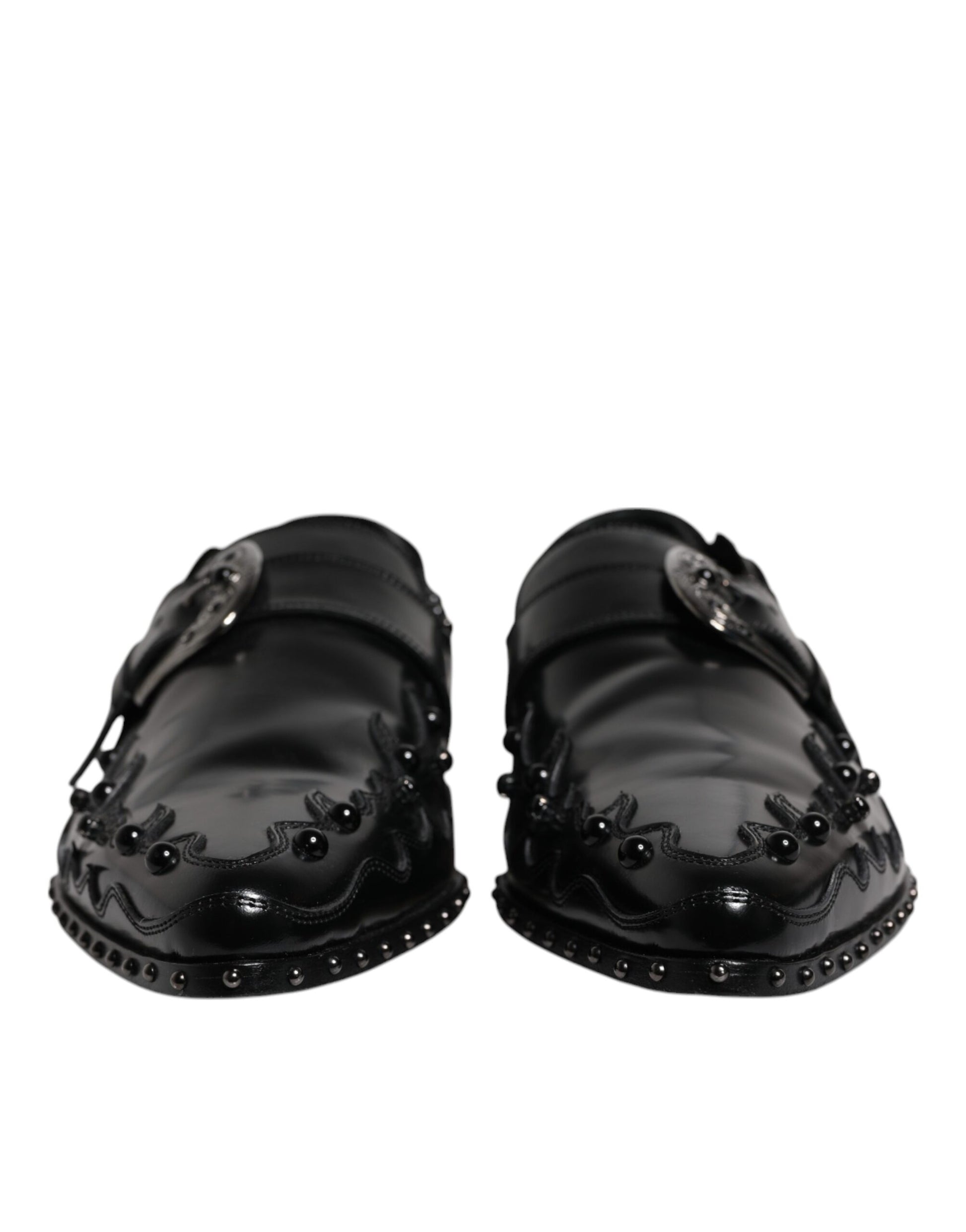 Dolce & Gabbana Black Slip On Loafers for Men alternate view