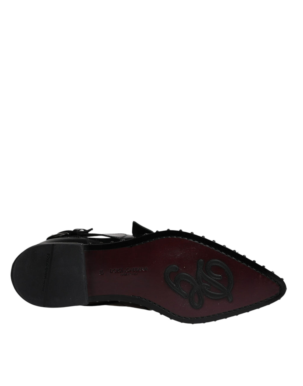 Dolce & Gabbana Black Slip On Loafers for Men additional view
