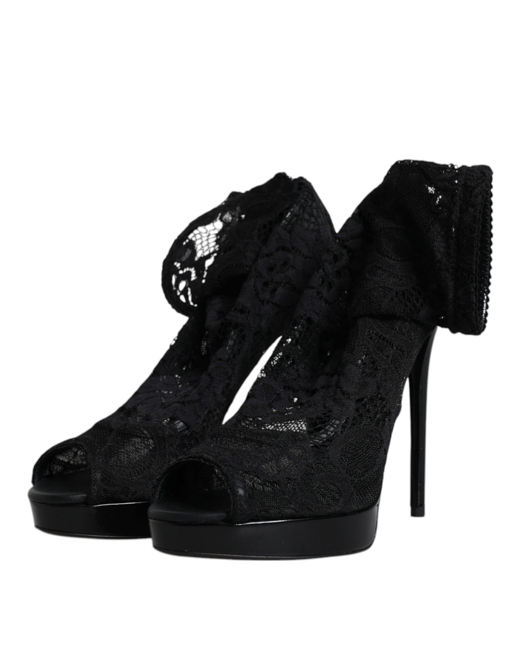 Dolce & Gabbana Black High Heel for Women side view