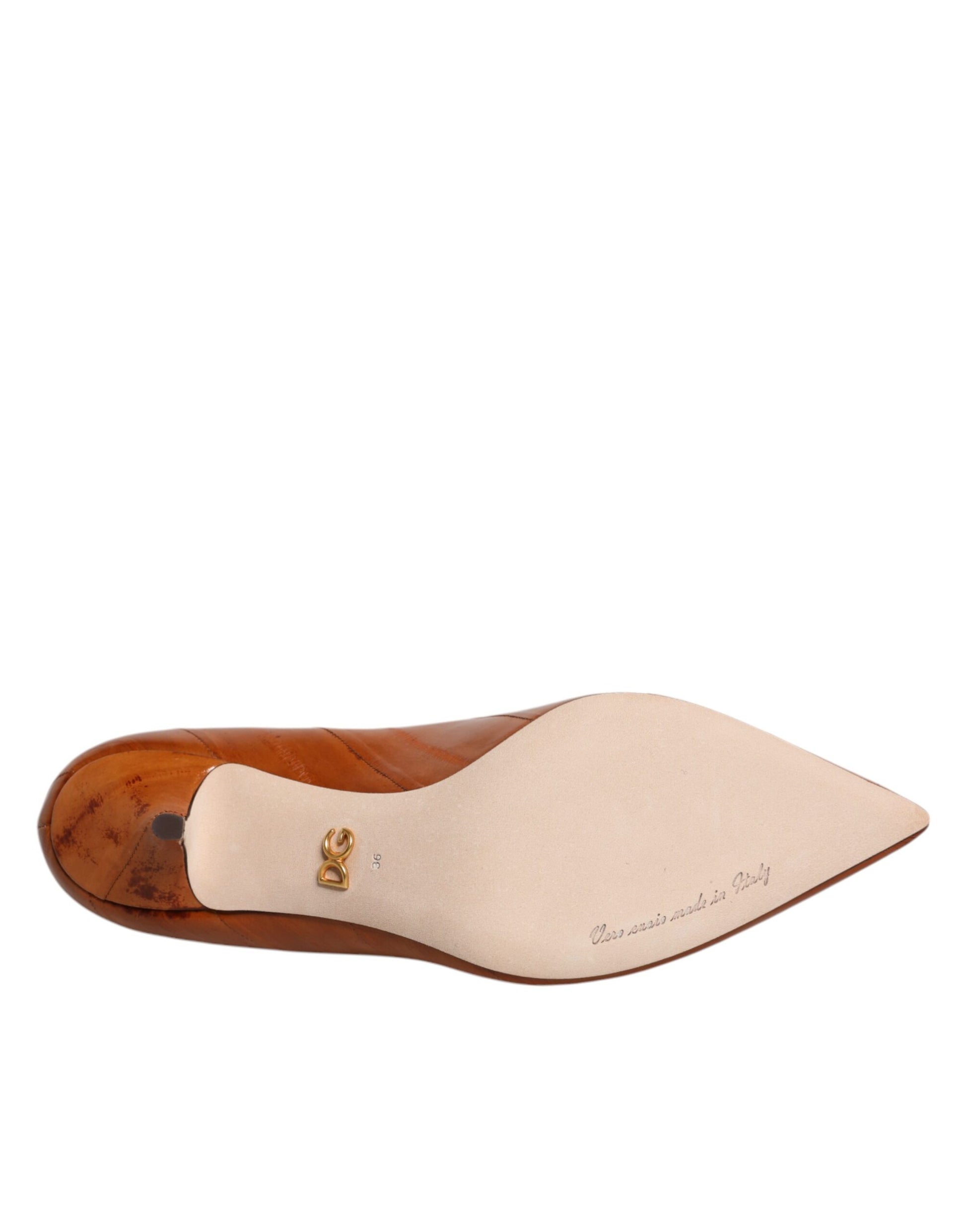 Dolce & Gabbana Brown Mid Heel for Women additional view