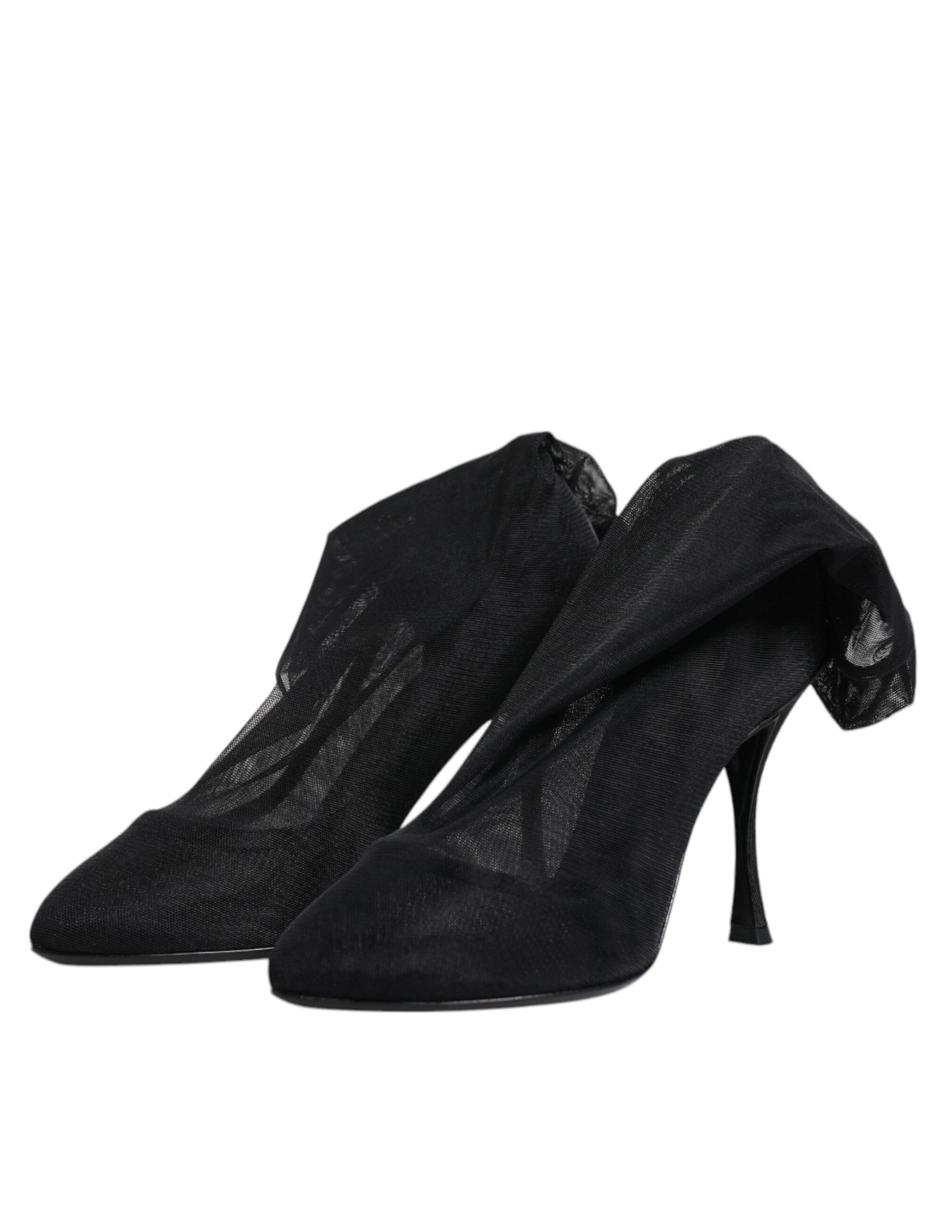 Dolce & Gabbana Black High Heel for Women side view