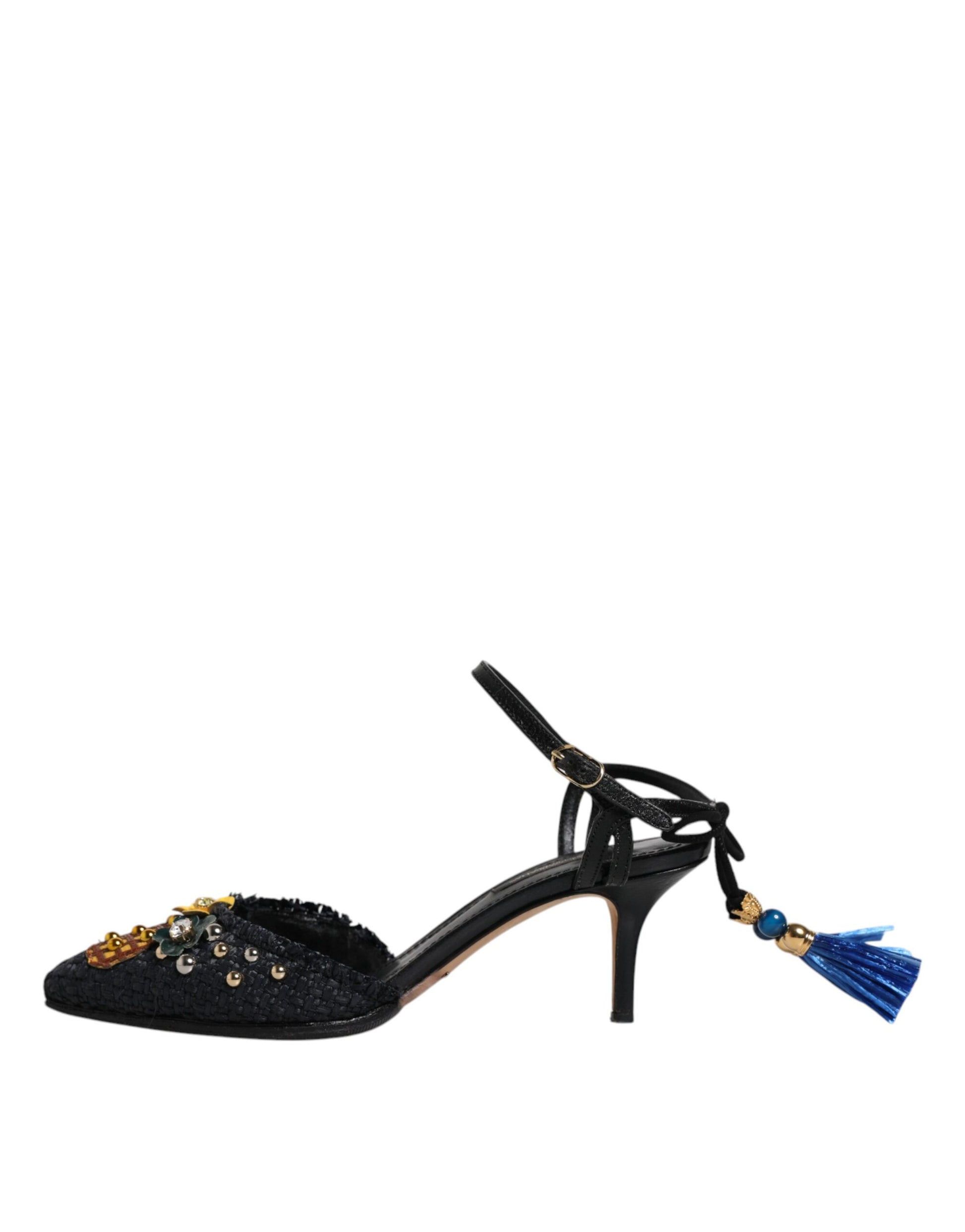 Dolce & Gabbana Black Strap Ons for Women additional view