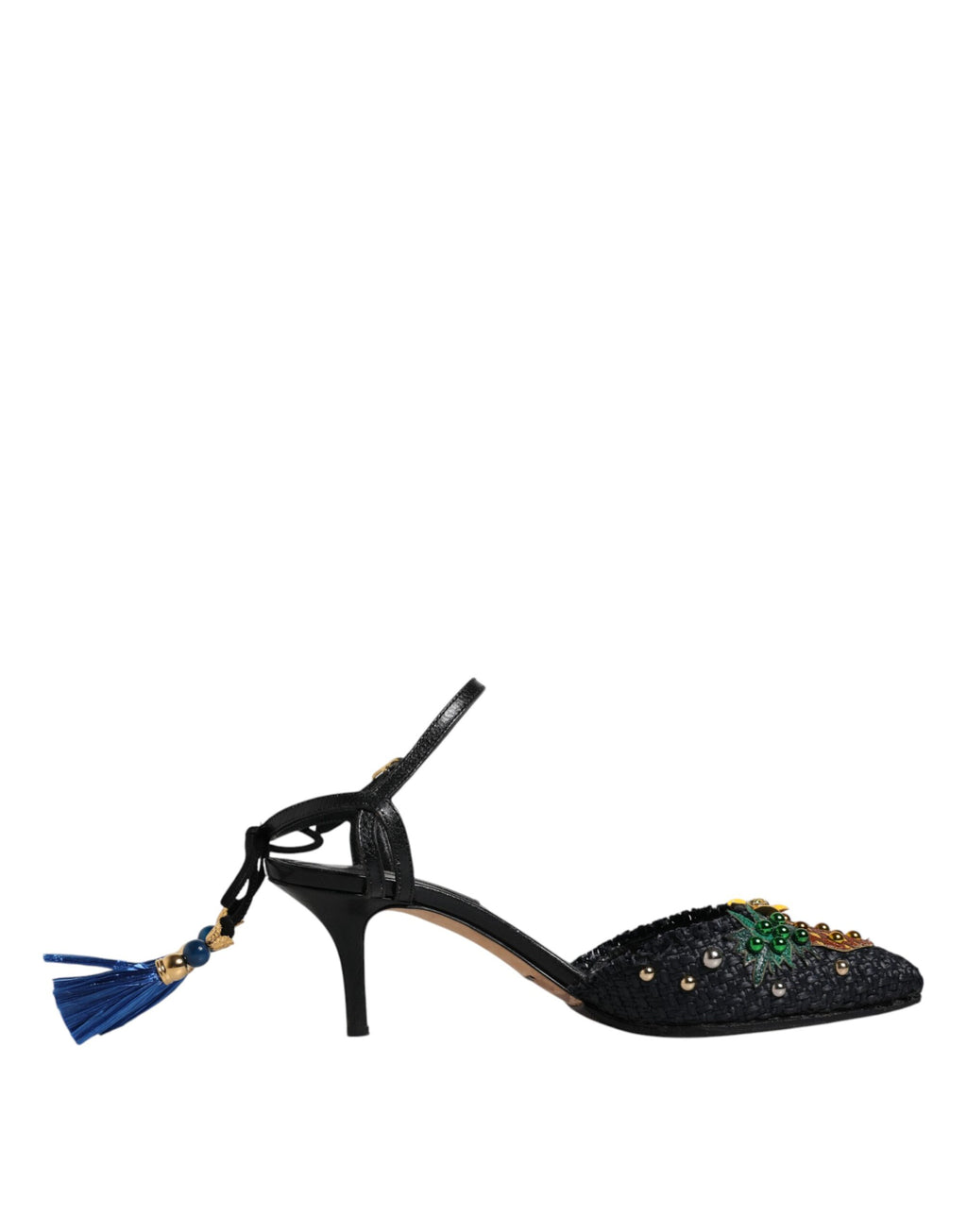 Dolce & Gabbana Black Strap Ons for Women