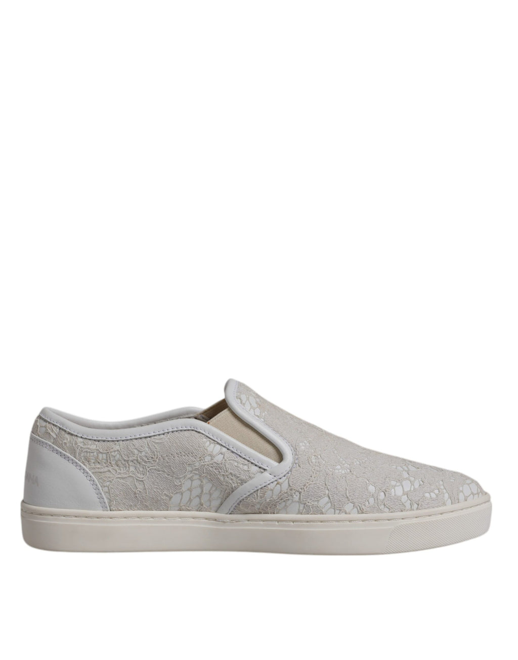 Dolce & Gabbana White Slip On Loafers for Women