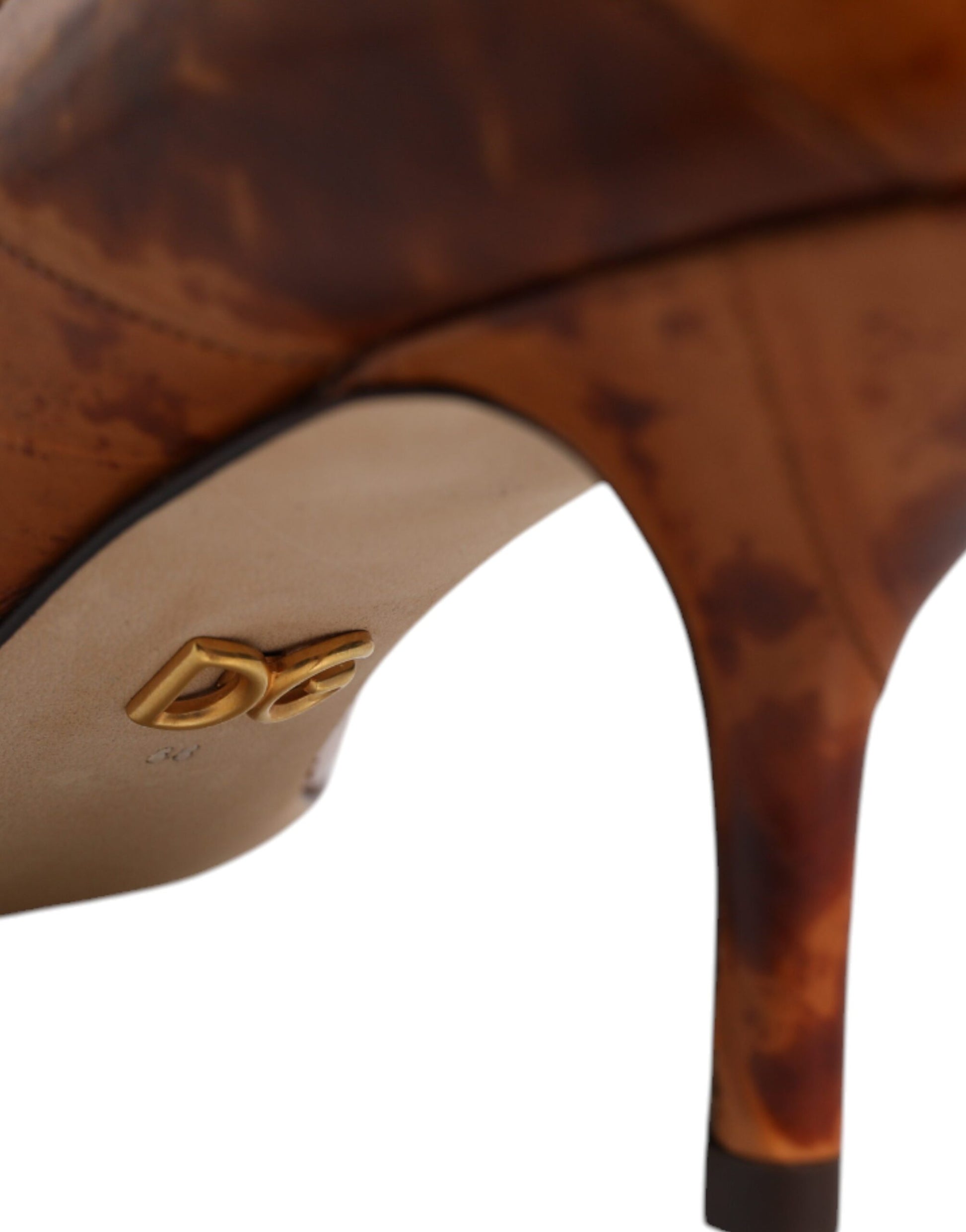 Dolce & Gabbana Brown Mid Heel for Women additional view