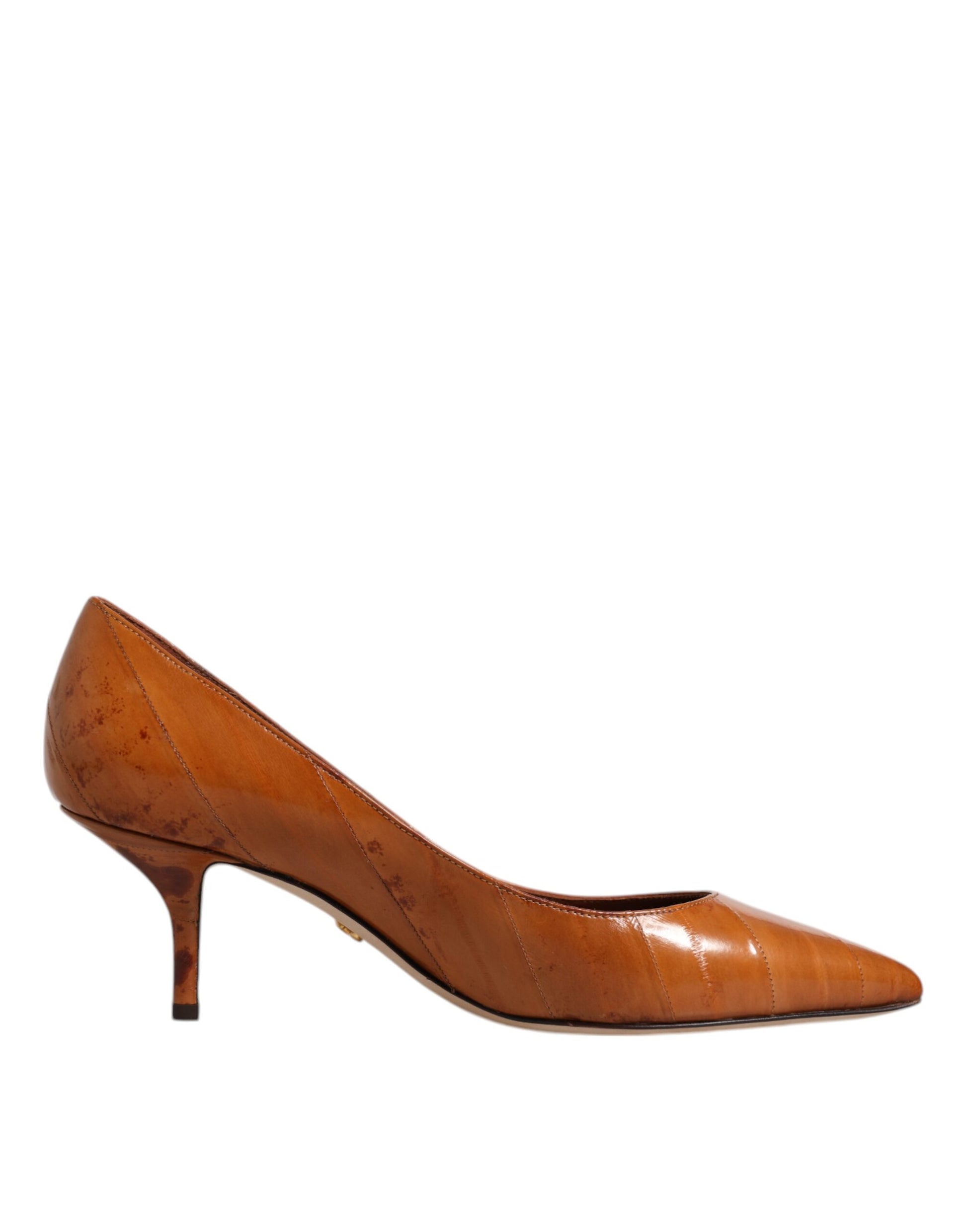 Dolce & Gabbana Brown Mid Heel for Women additional view