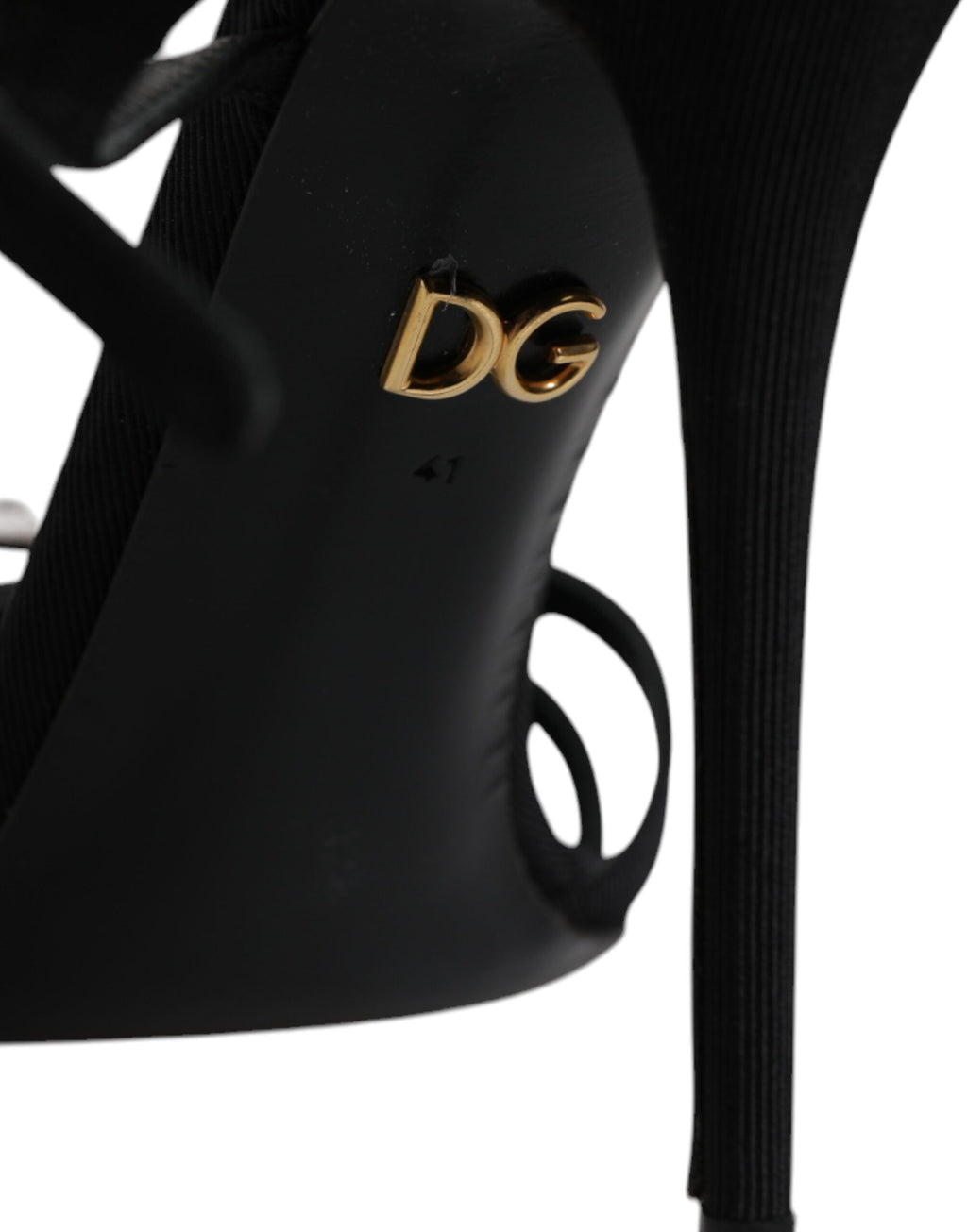 Dolce & Gabbana Black Stiletto Heels for Women additional view