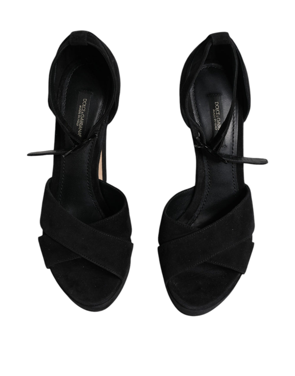 Dolce & Gabbana Black Platforms for Women detail view