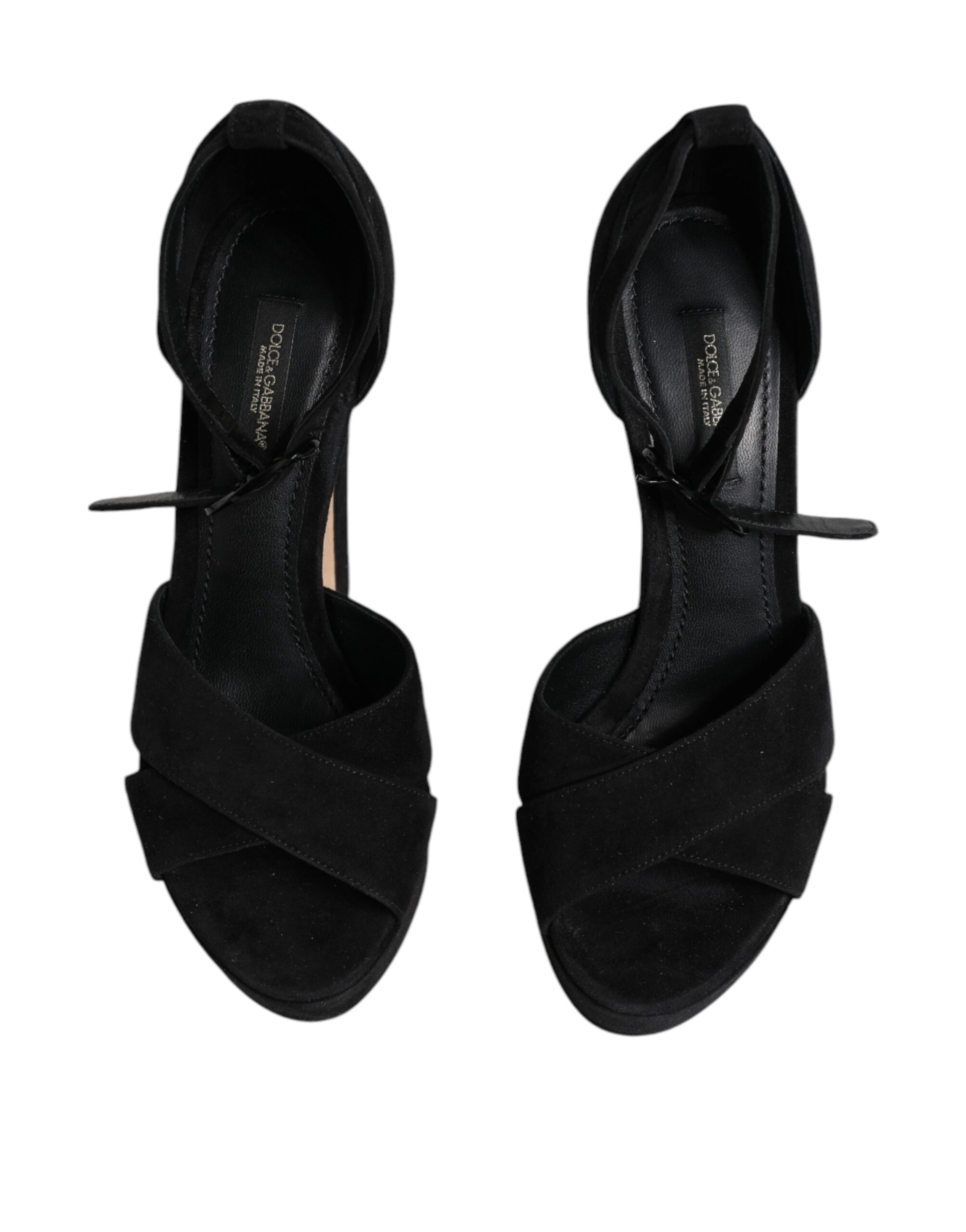 Dolce & Gabbana Black Platforms for Women detail view