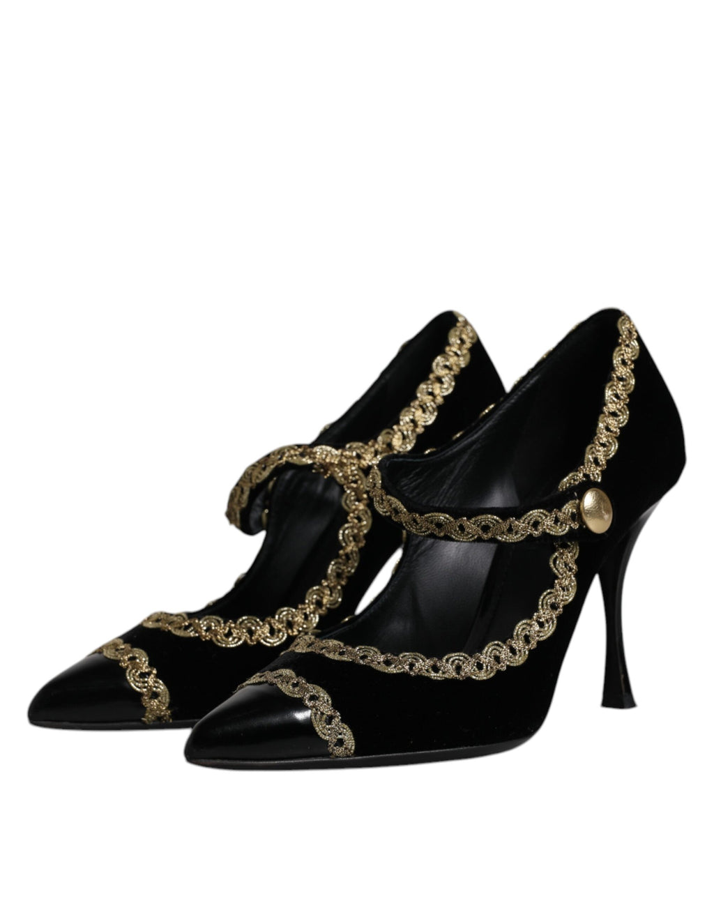 Dolce & Gabbana Black High Heel for Women side view