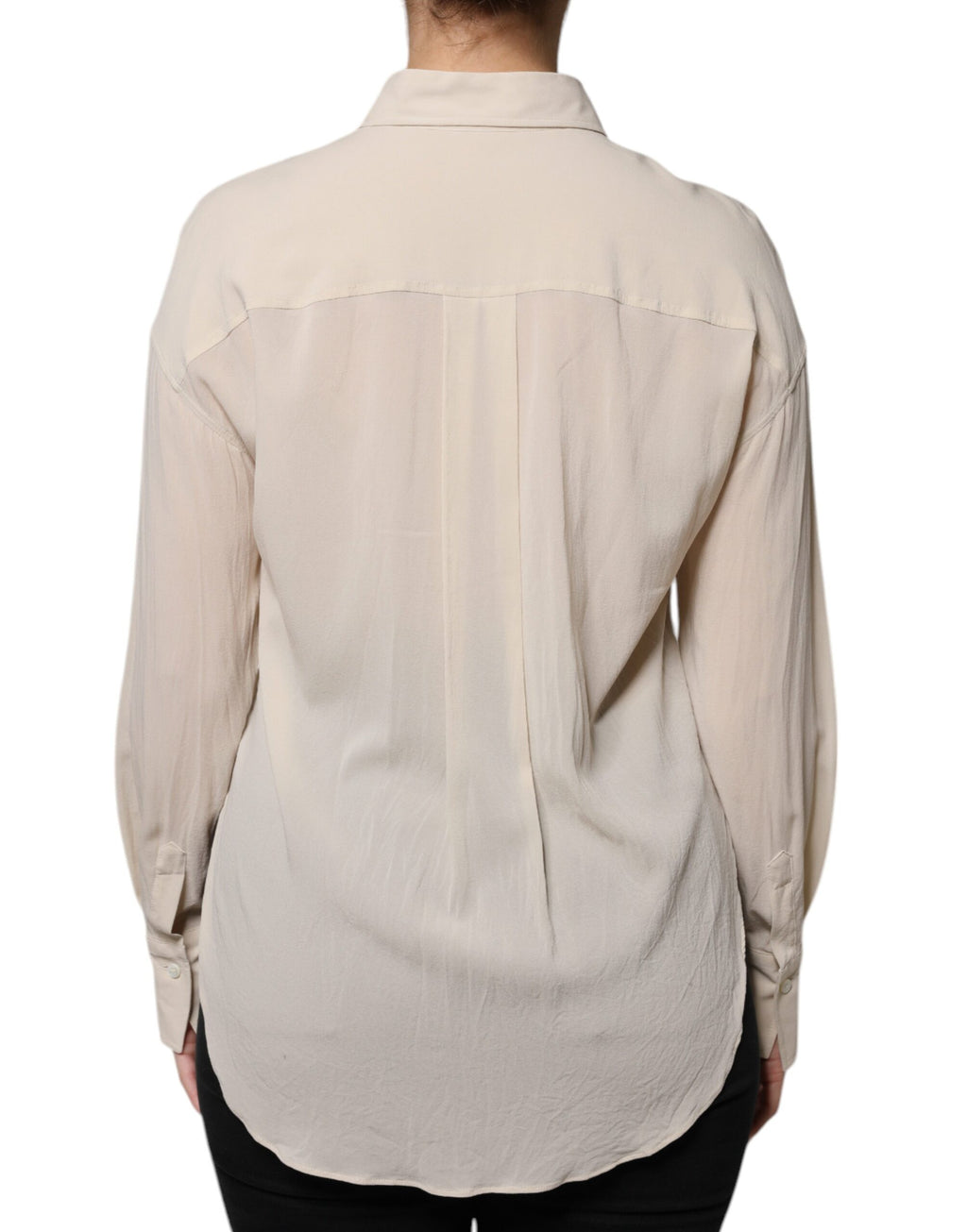 Brunello Cucinelli Beige Blouse for Women side view