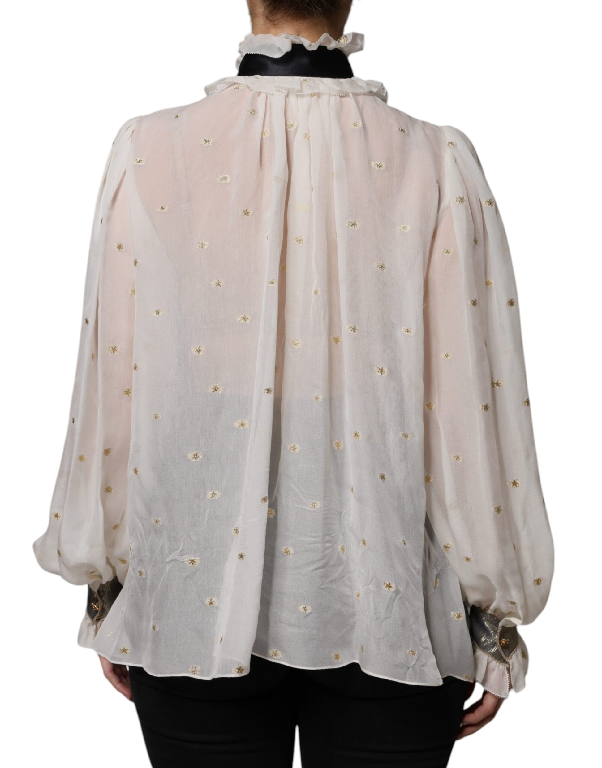 Dolce & Gabbana White Blouse for Women side view
