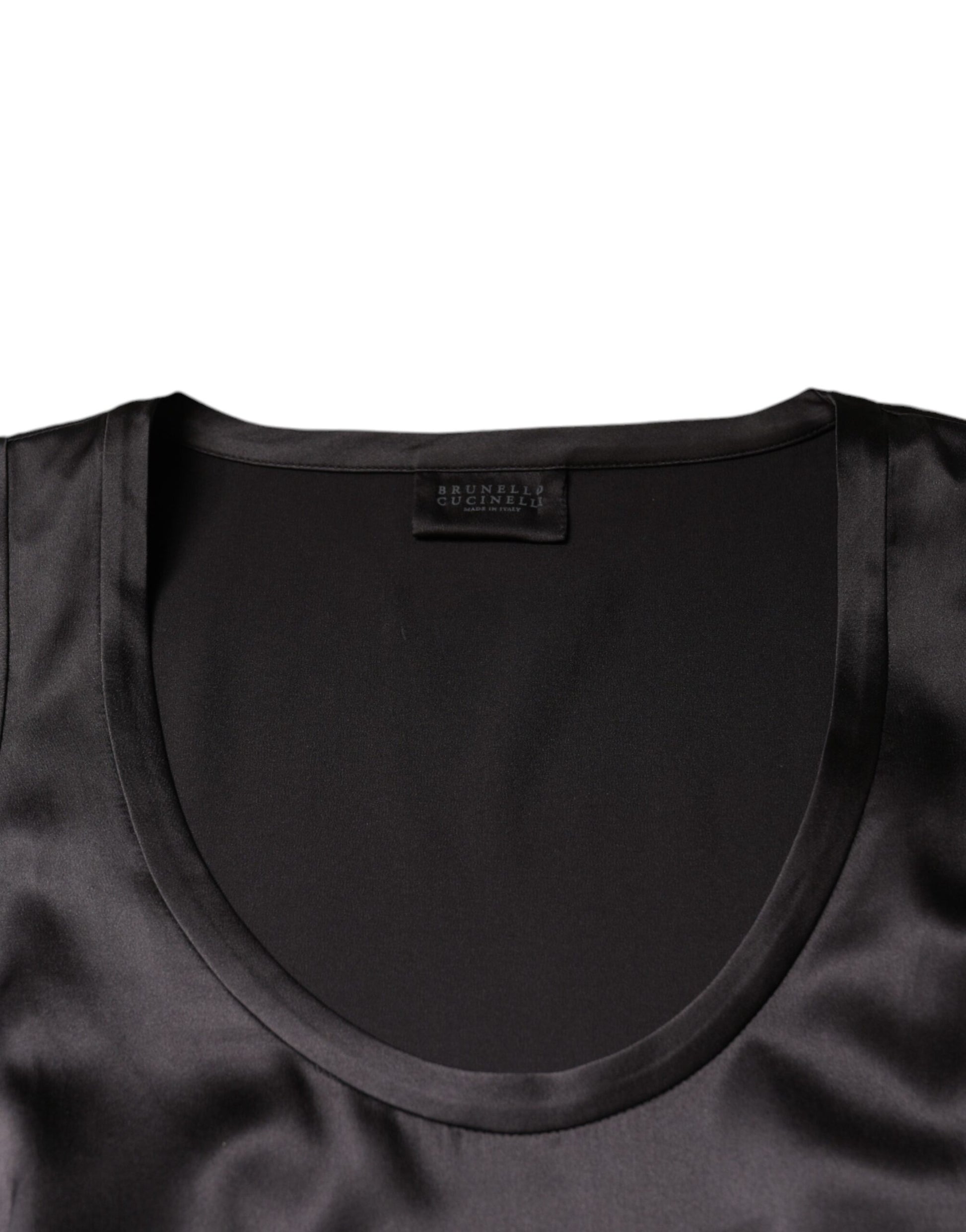 Brunello Cucinelli Black Tank Tops T for Women additional view