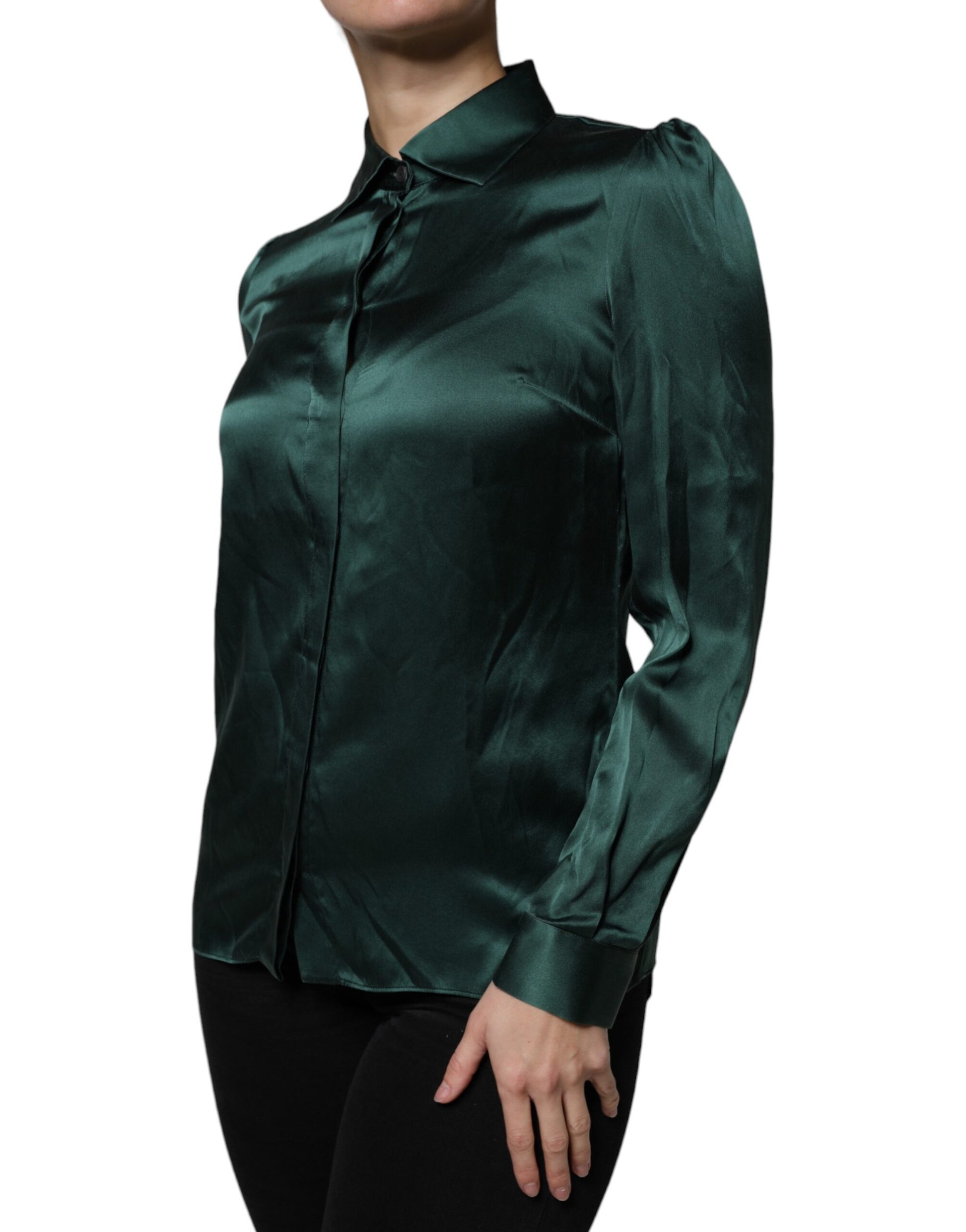Dolce & Gabbana Green Blouse for Women detail view