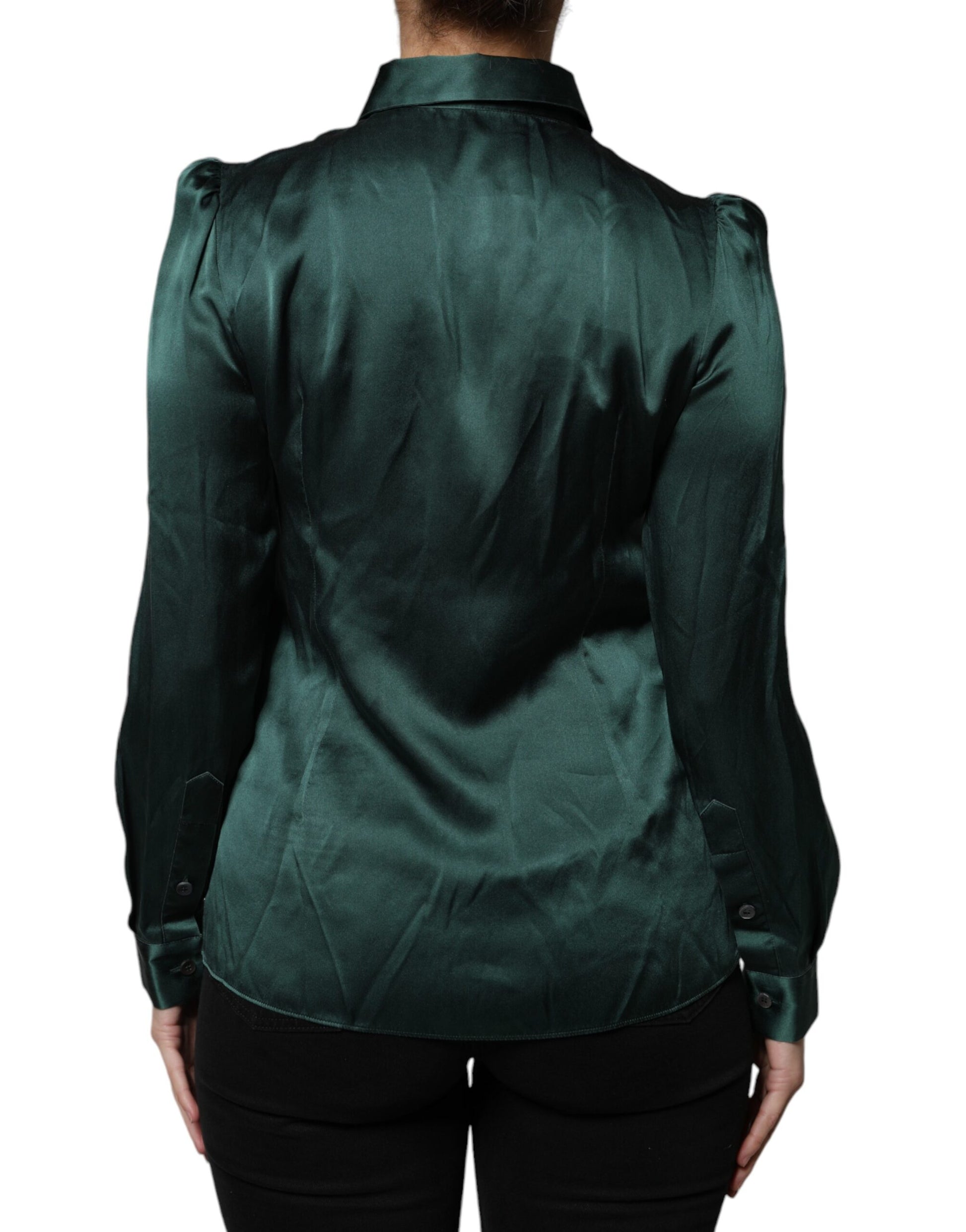 Dolce & Gabbana Green Blouse for Women side view
