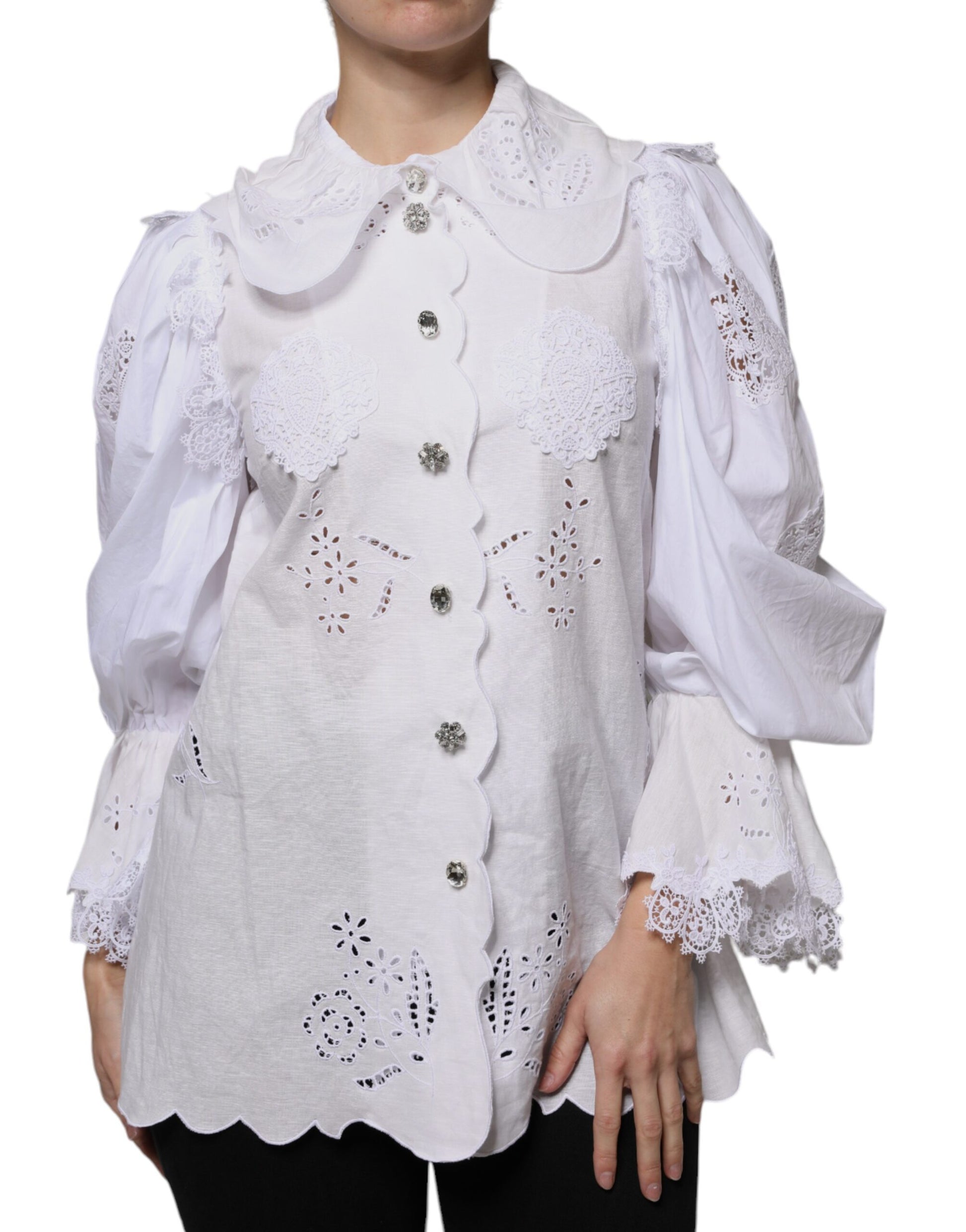 Dolce & Gabbana White Blouse for Women alternate view
