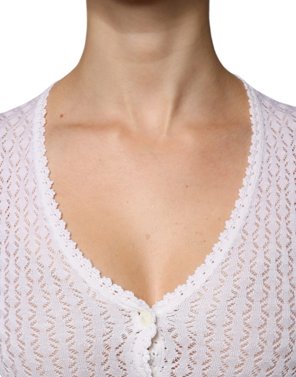 Dolce & Gabbana White Cardigan for Women additional view