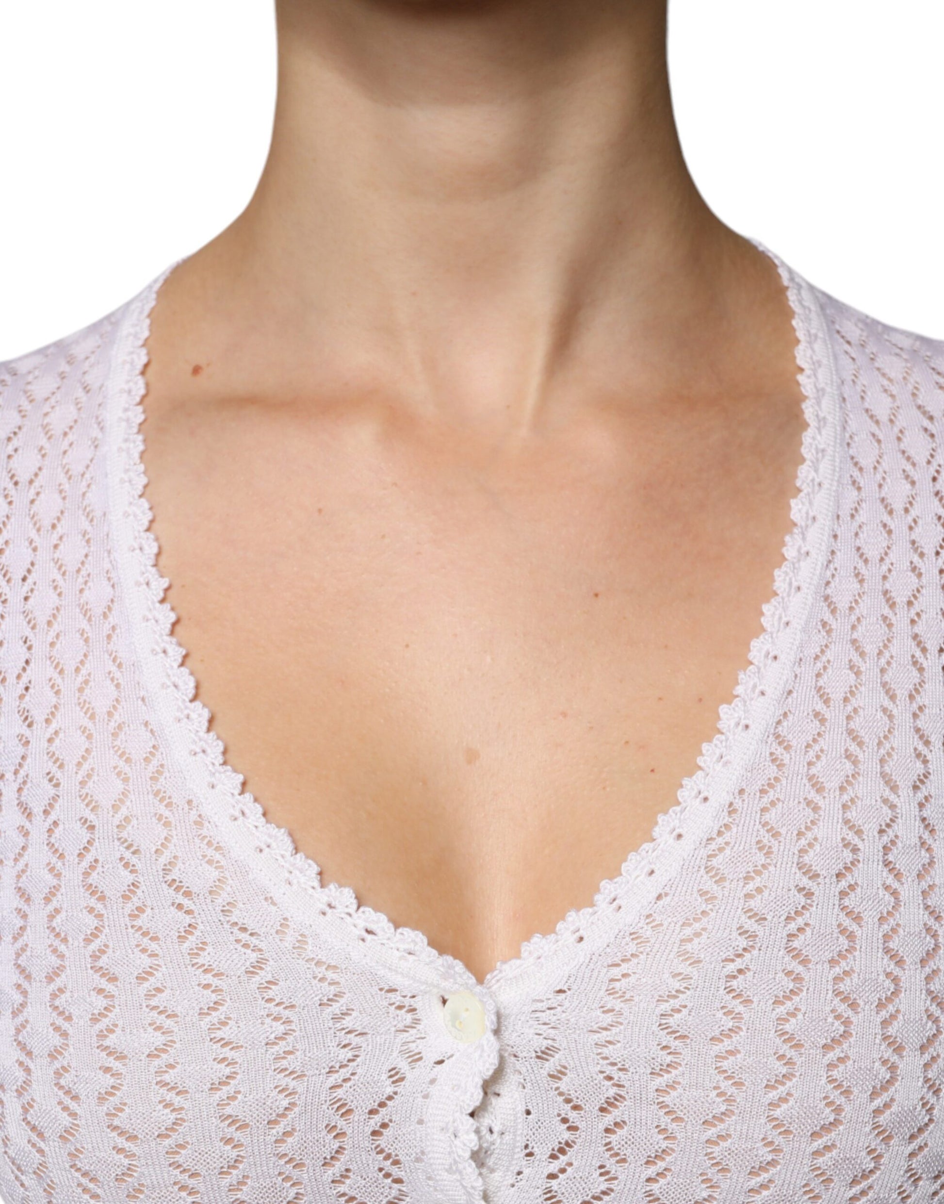 Dolce & Gabbana White Cardigan for Women additional view