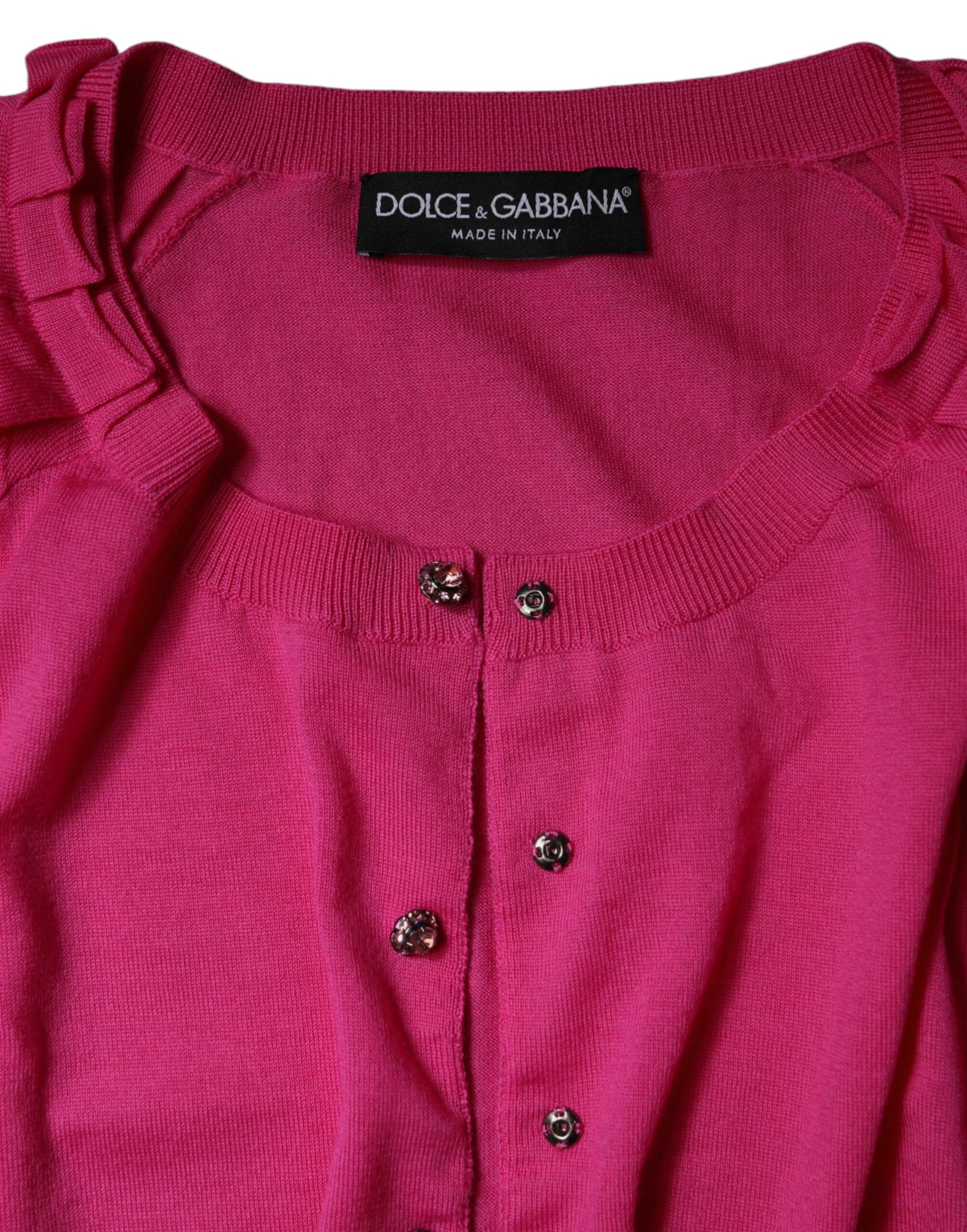 Dolce & Gabbana Pink Cardigan for Women additional view