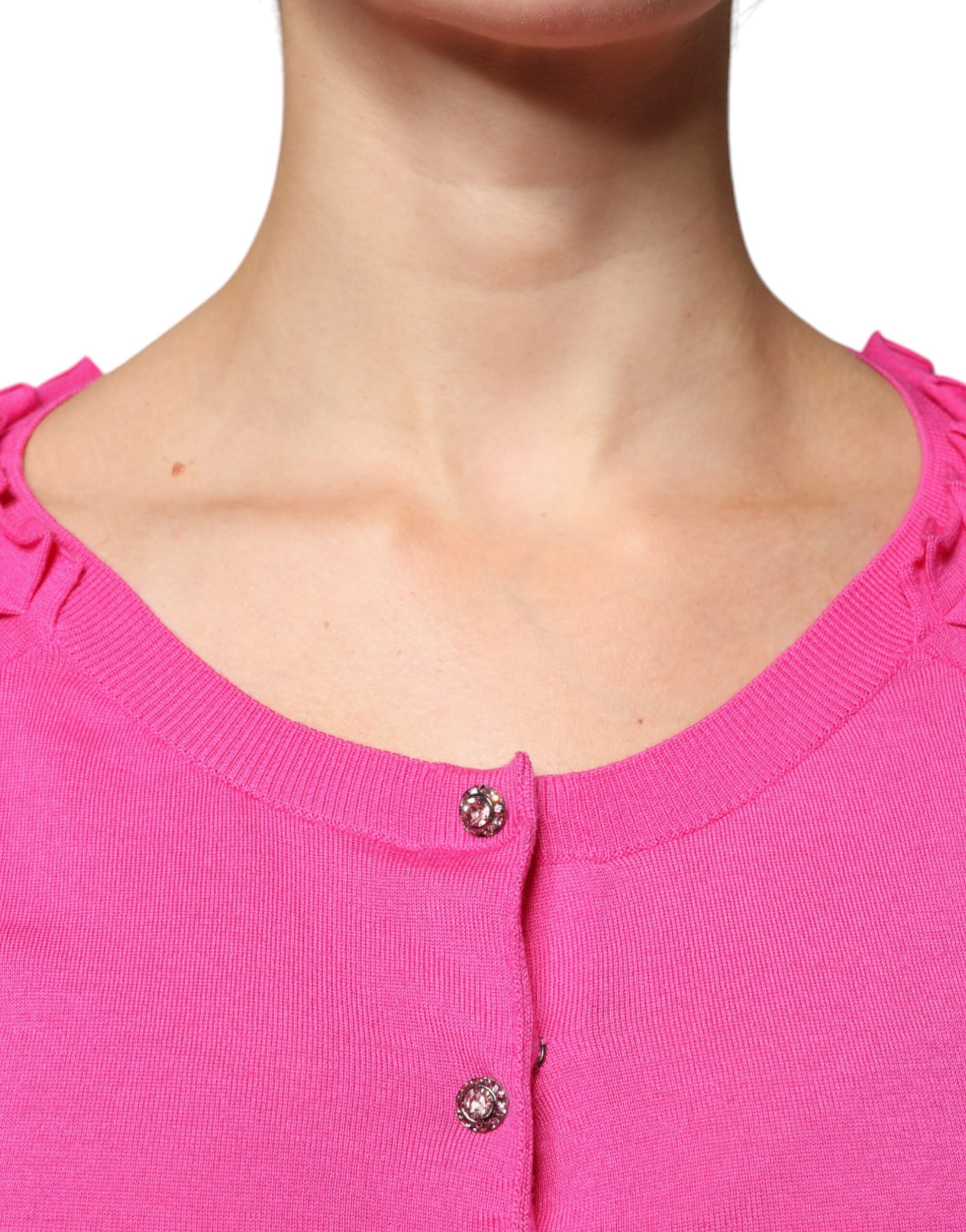 Dolce & Gabbana Pink Cardigan for Women additional view