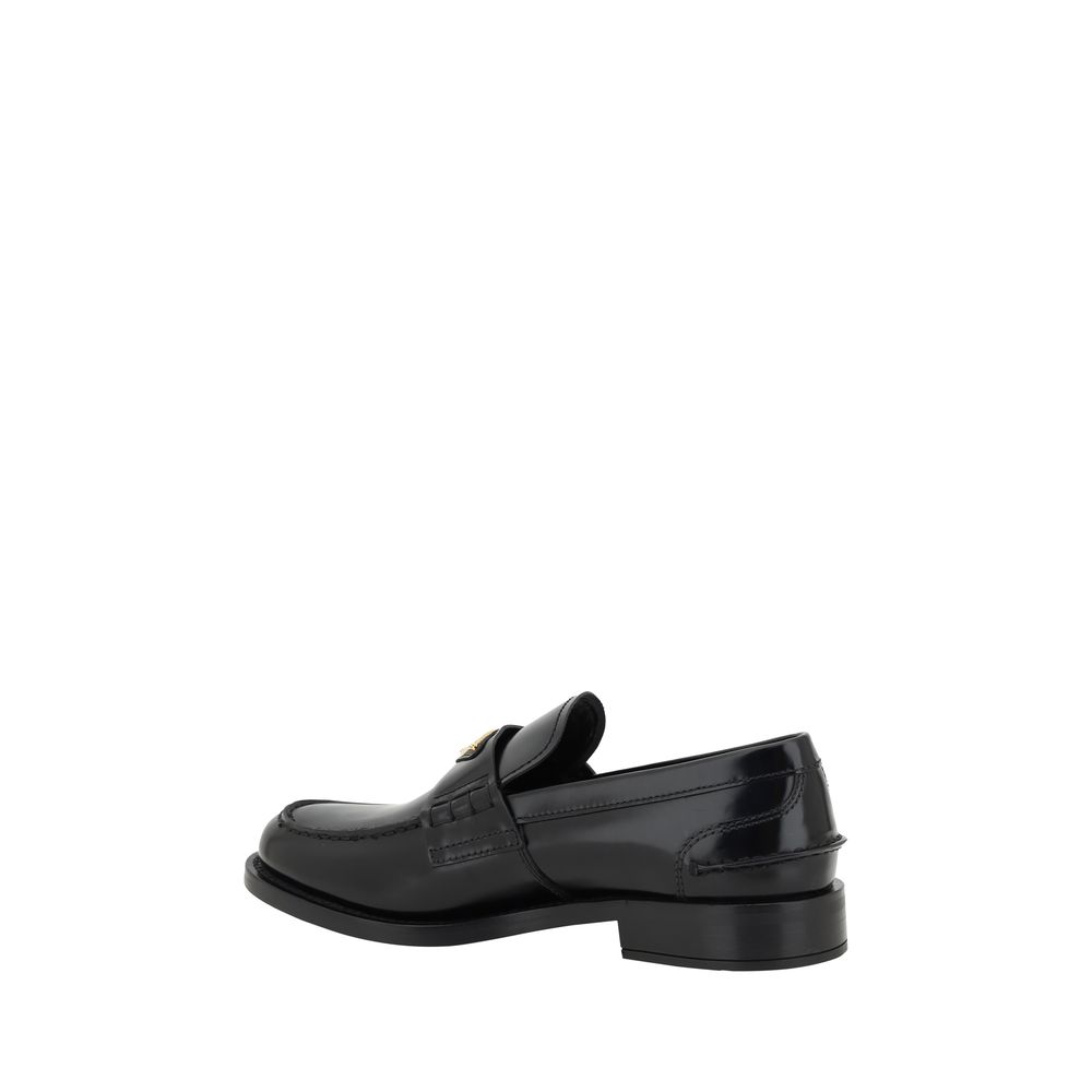 Prada Black Loafers for Women detail view