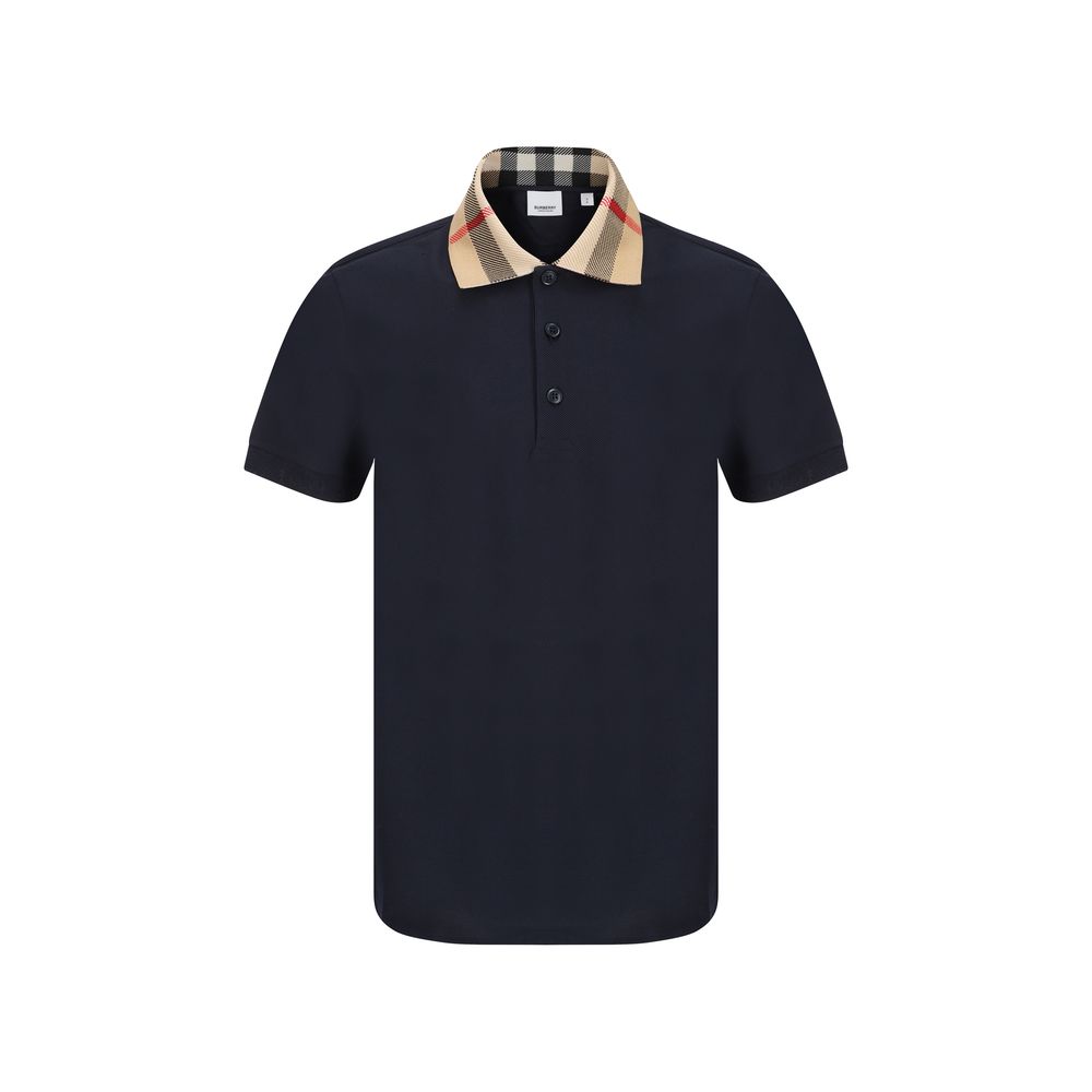 Burberry Blue Polo Shirt for Men