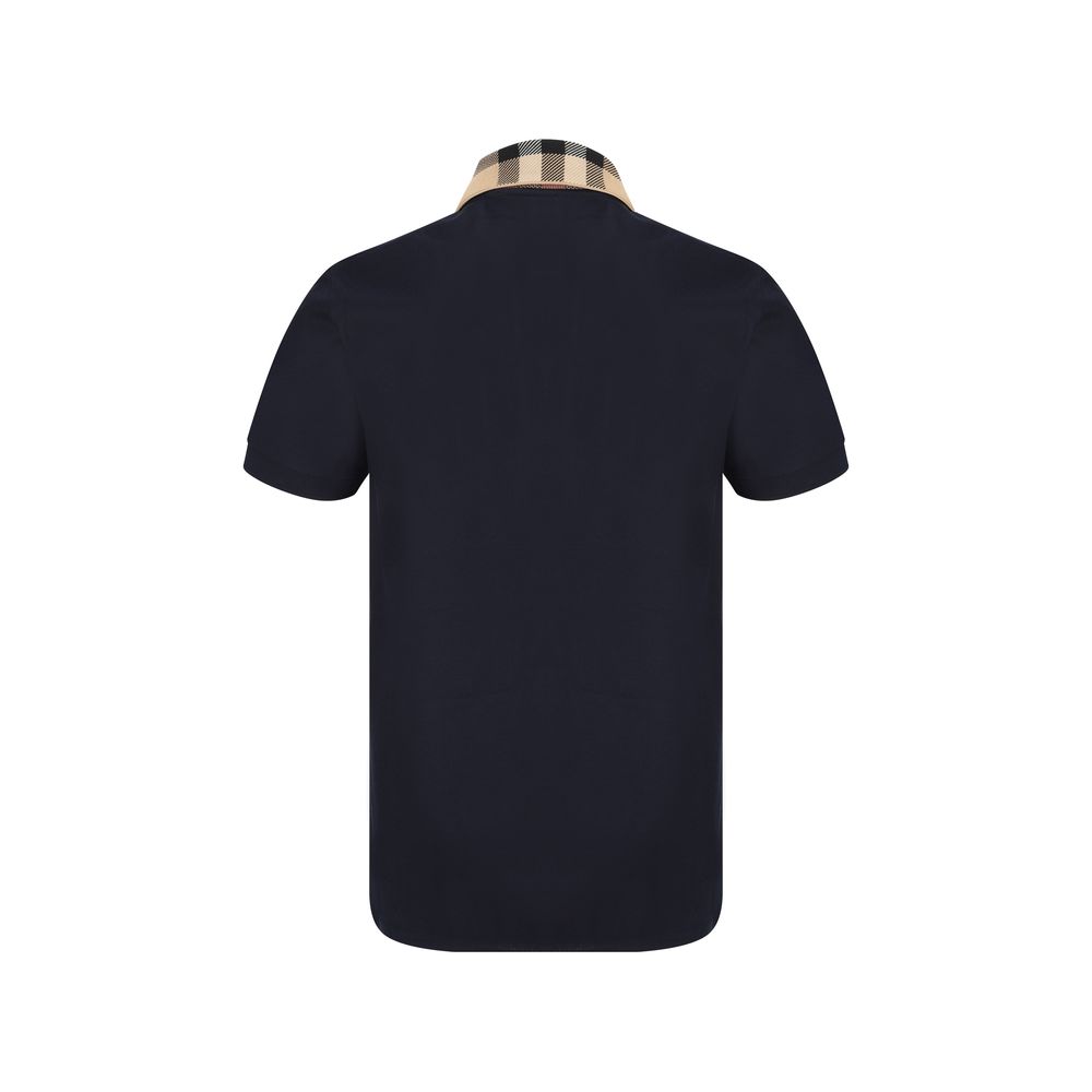 Burberry Blue Polo Shirt for Men alternate view