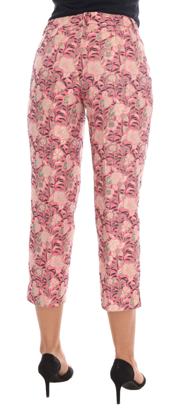 Dolce & Gabbana Multicolor Cropped Pants for Women detail view