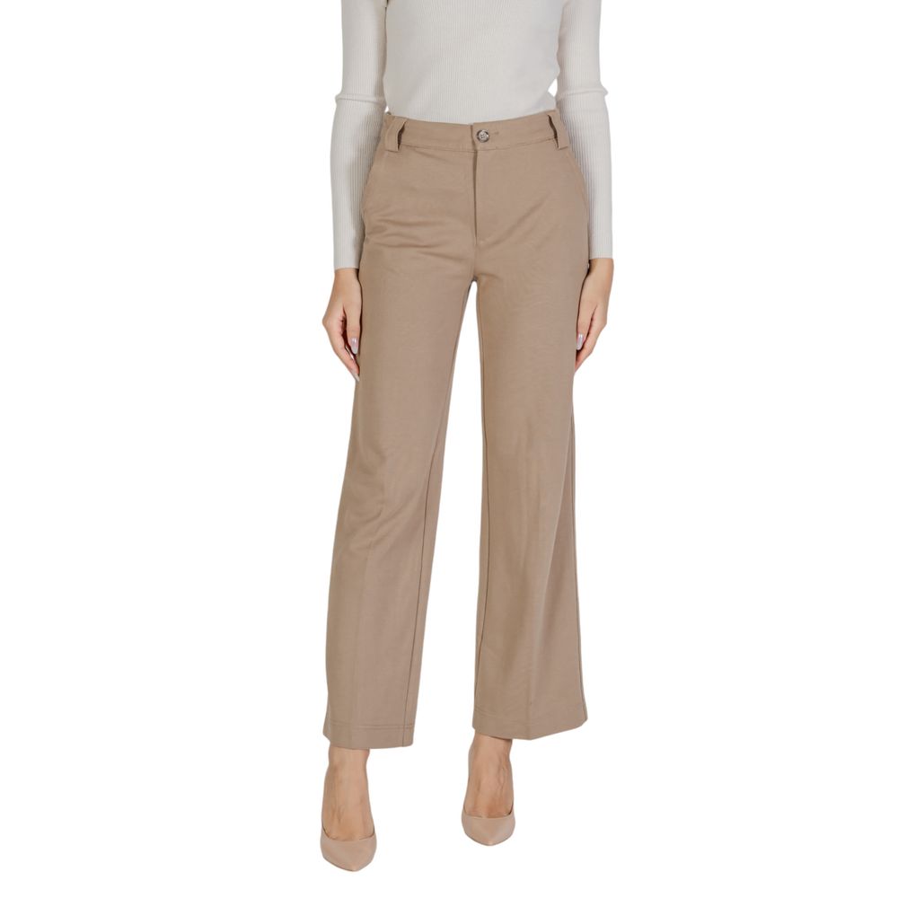 Street One Beige Dress Pants for Women