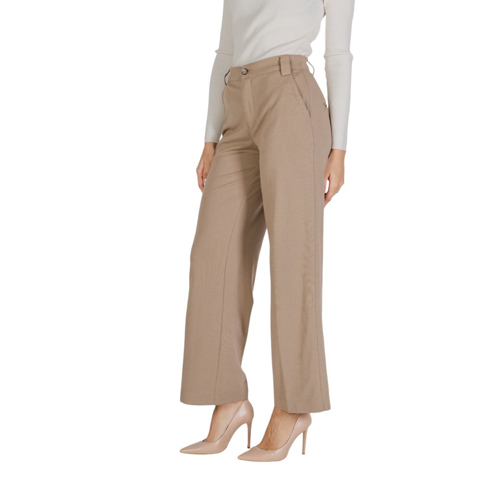 Street One Beige Dress Pants for Women side view