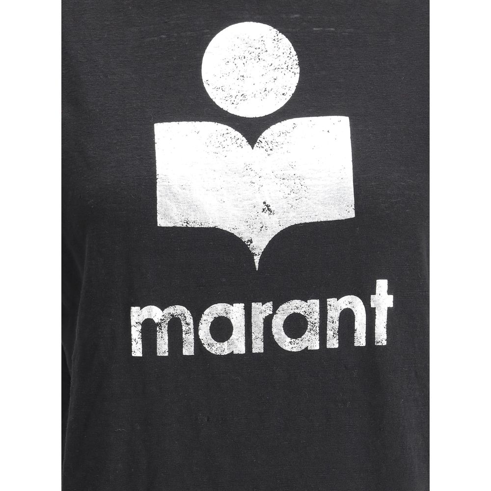 Marant Etoile Black T-Shirt for Women detail view