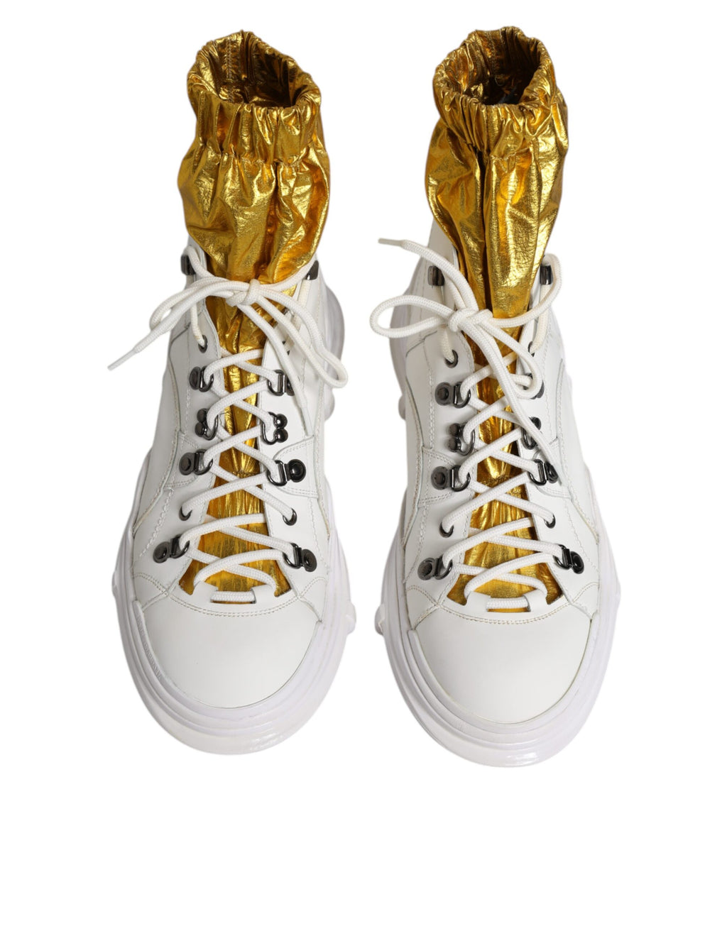 Dolce & Gabbana White High Tops for Men detail view