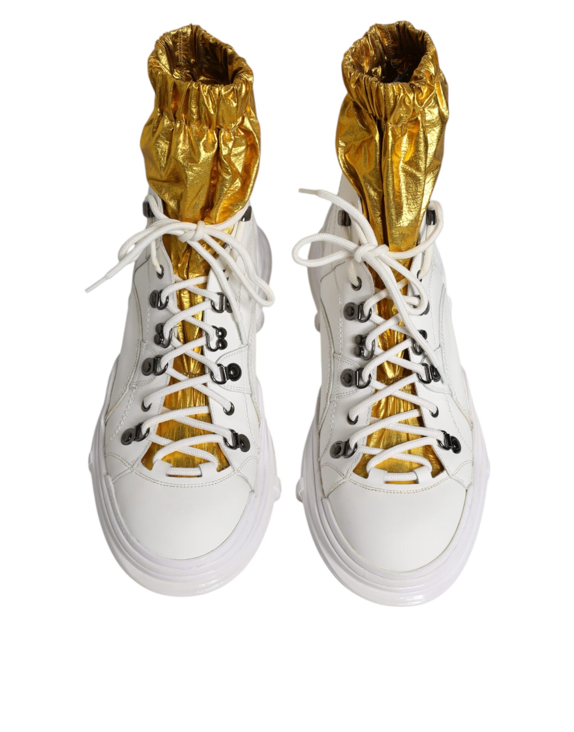 Dolce & Gabbana White High Tops for Men detail view