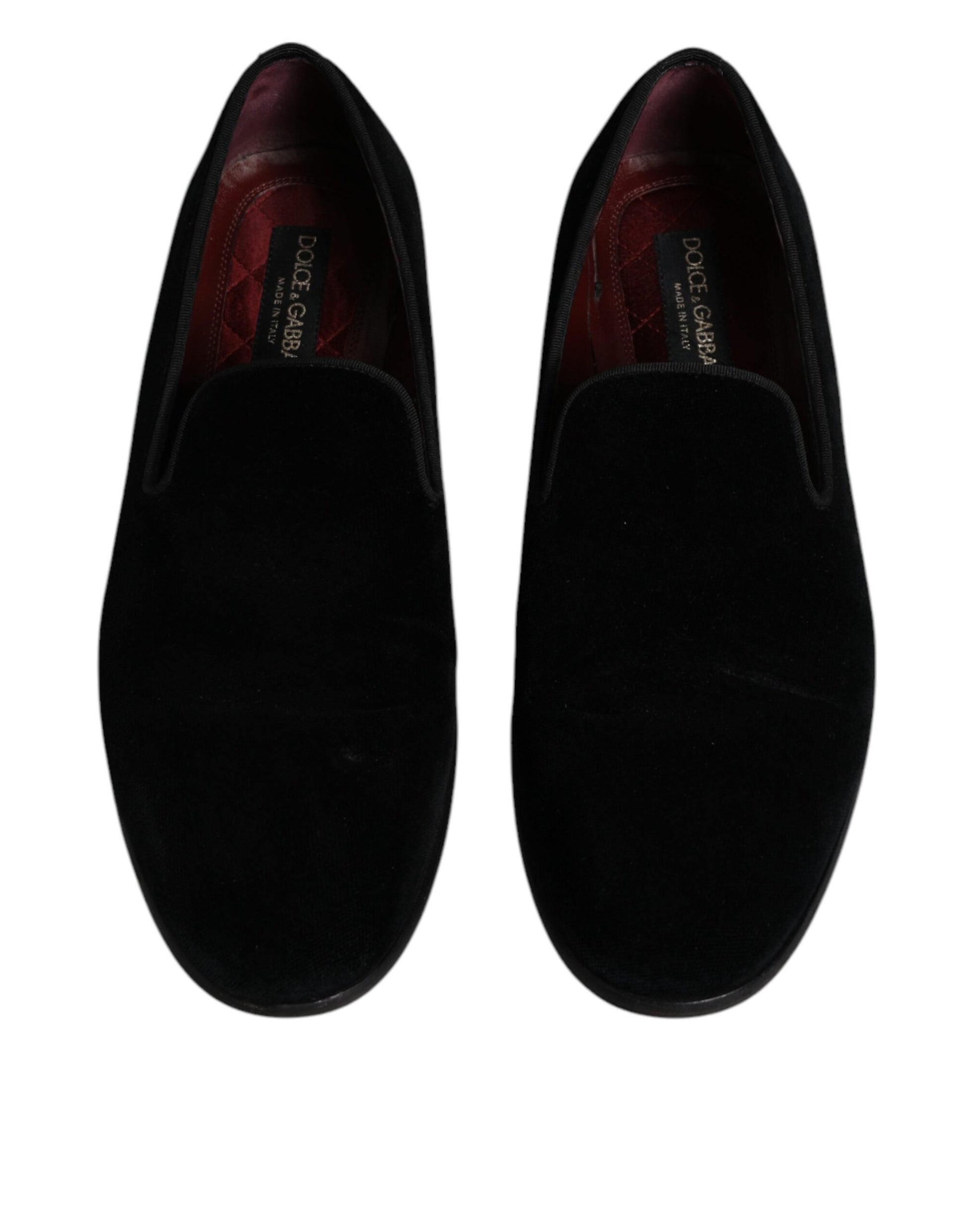 Dolce & Gabbana Black Slip On Loafers for Men additional view