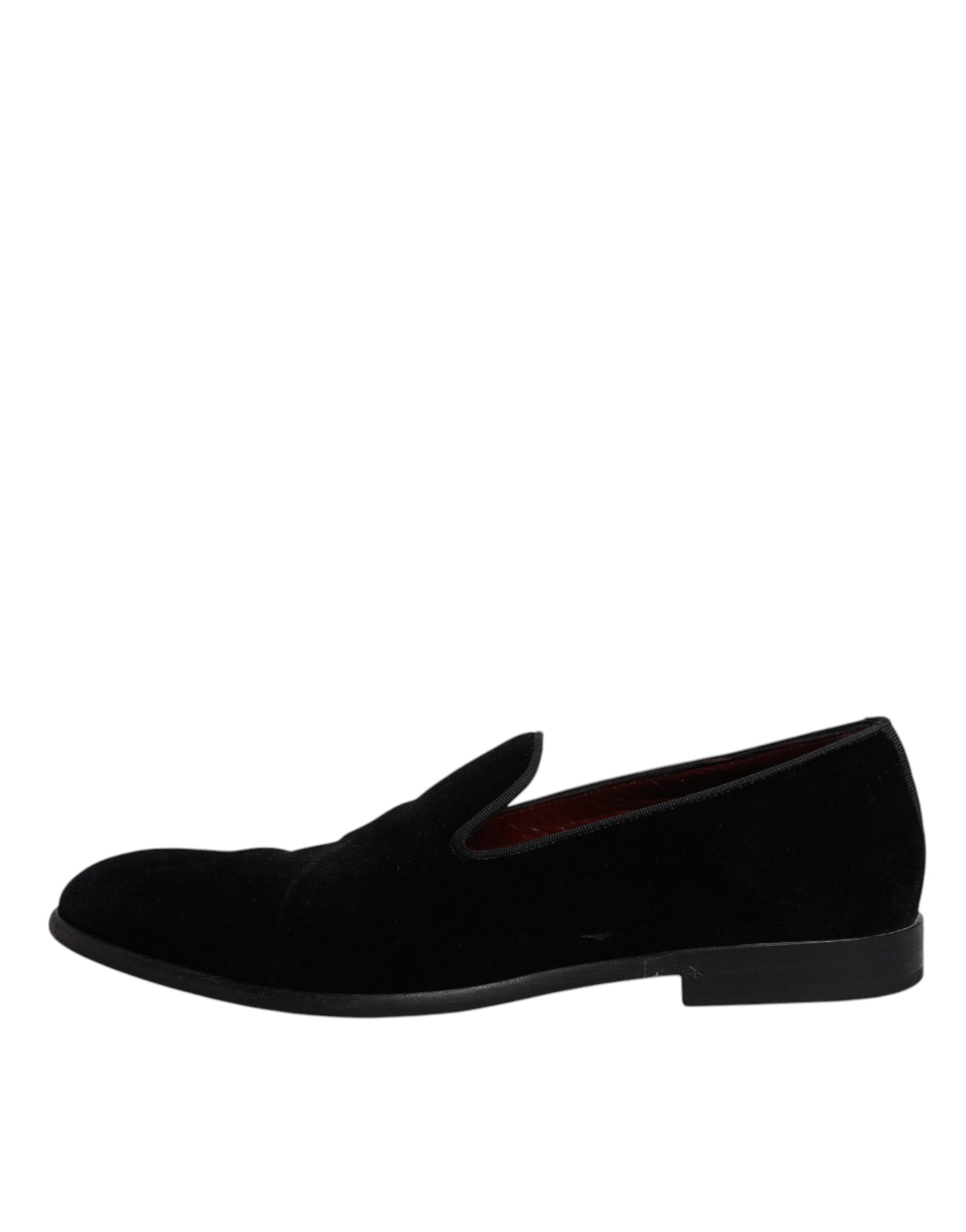 Dolce & Gabbana Black Slip On Loafers for Men additional view