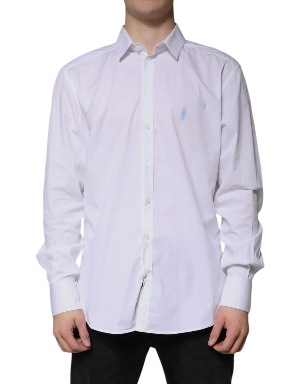 Dolce & Gabbana White Dress Shirt for Men