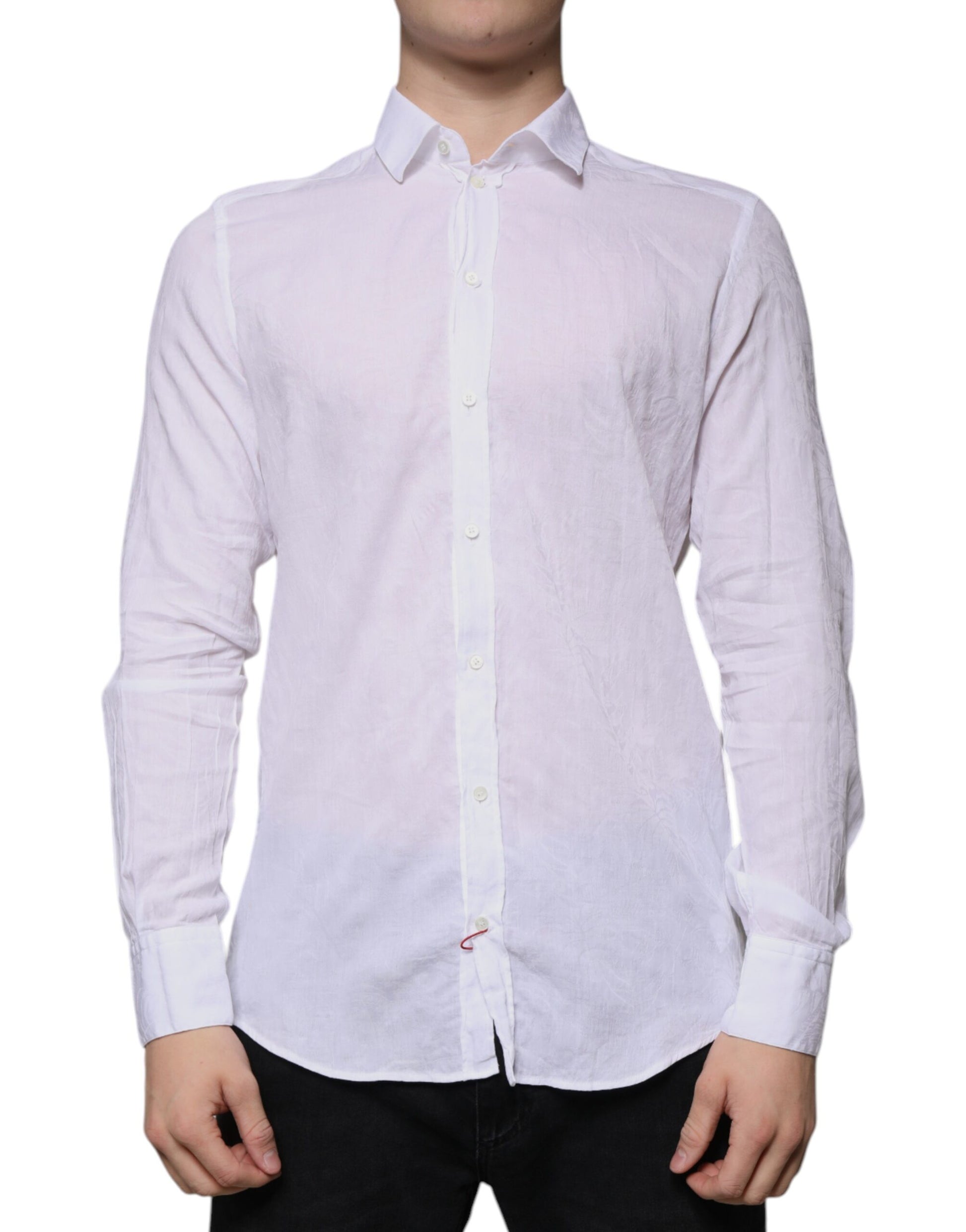 Dolce & Gabbana White Dress Shirt for Men