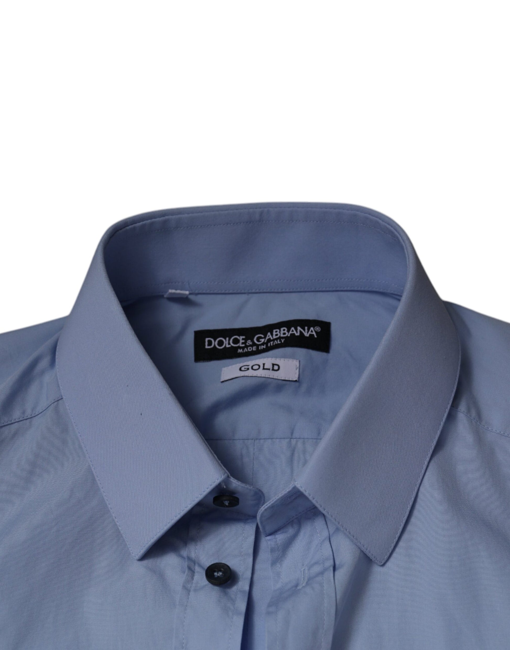 Dolce & Gabbana Blue Dress Shirt for Men additional view