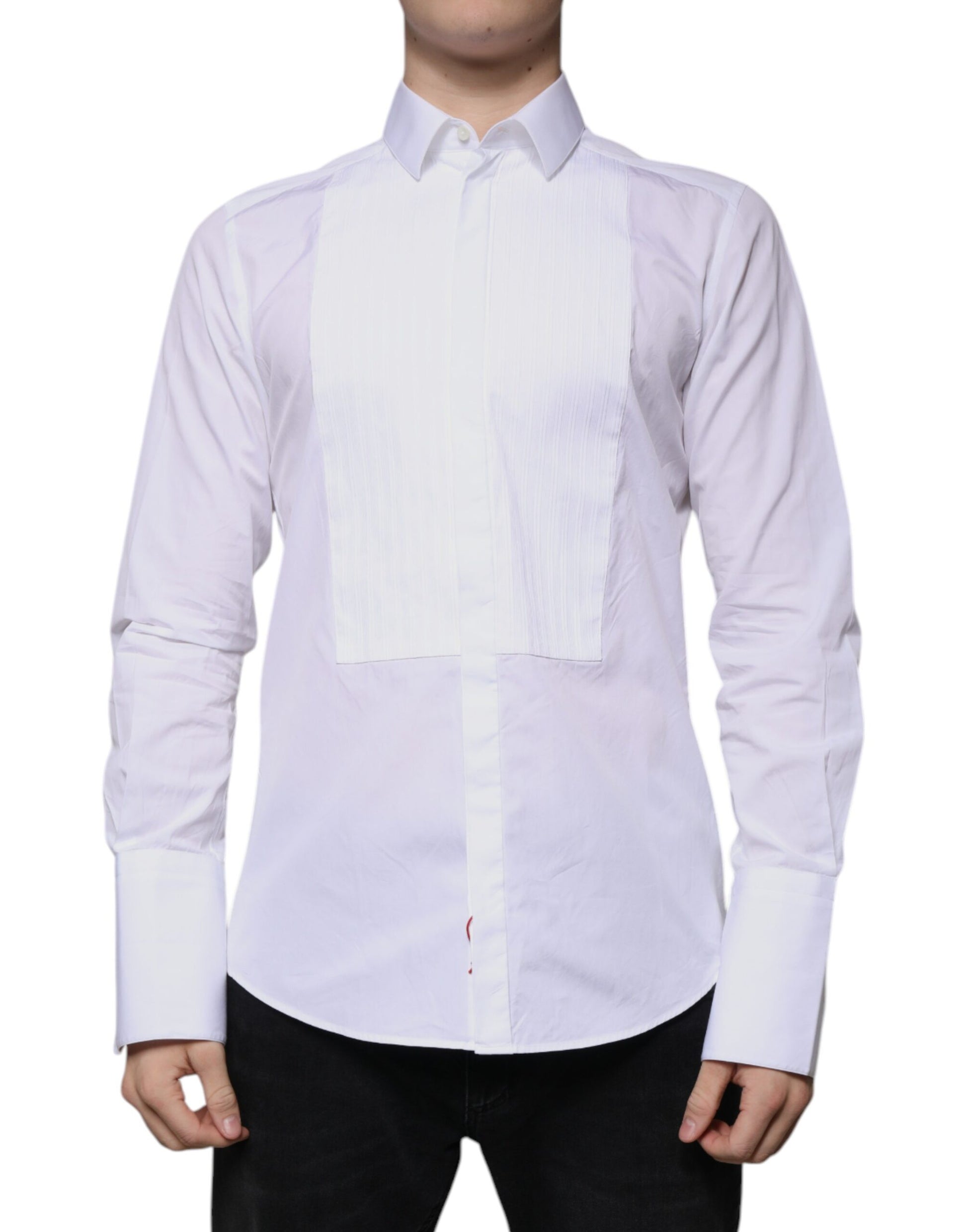 Dolce & Gabbana White Dress Shirt for Men