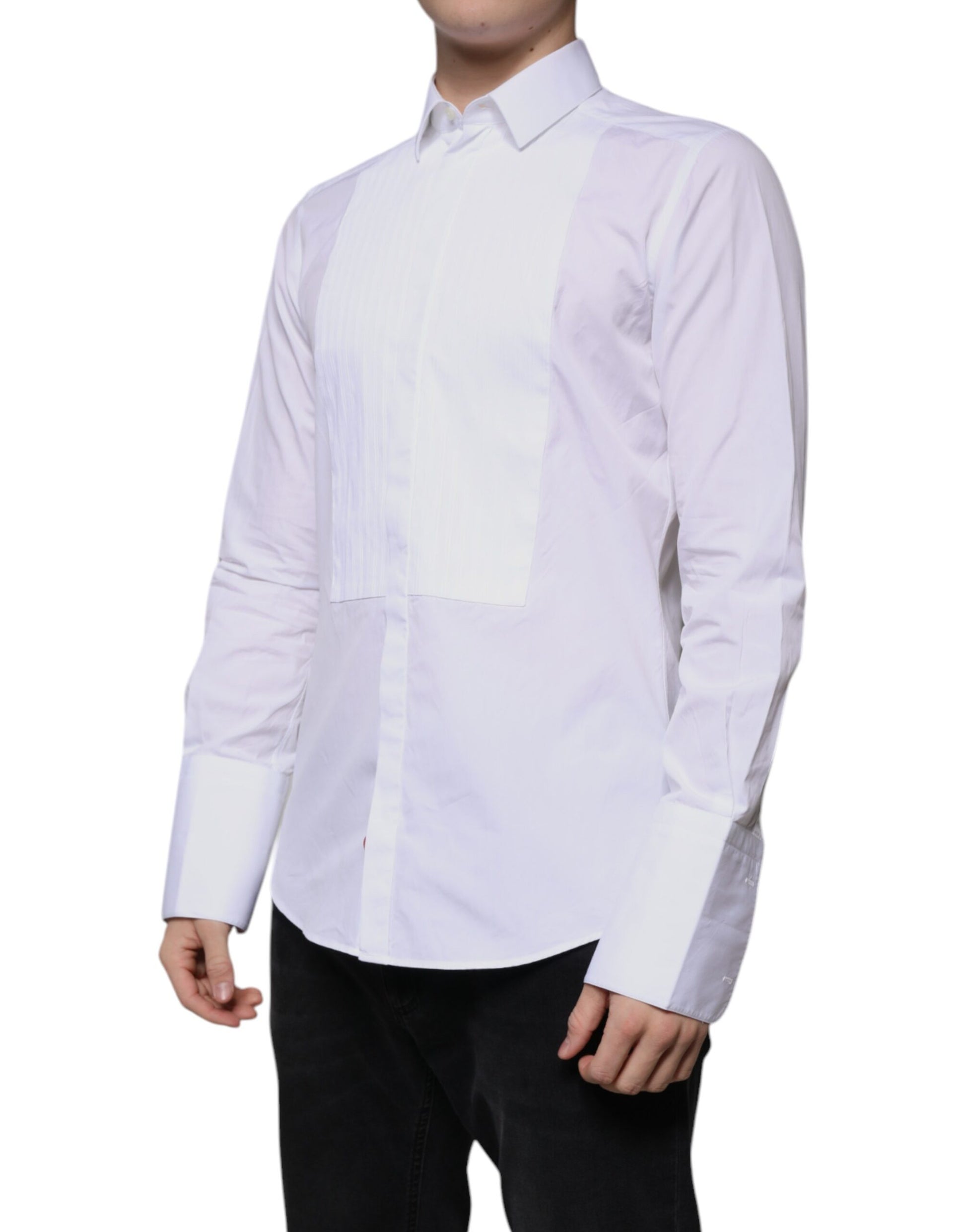 Dolce & Gabbana White Dress Shirt for Men detail view