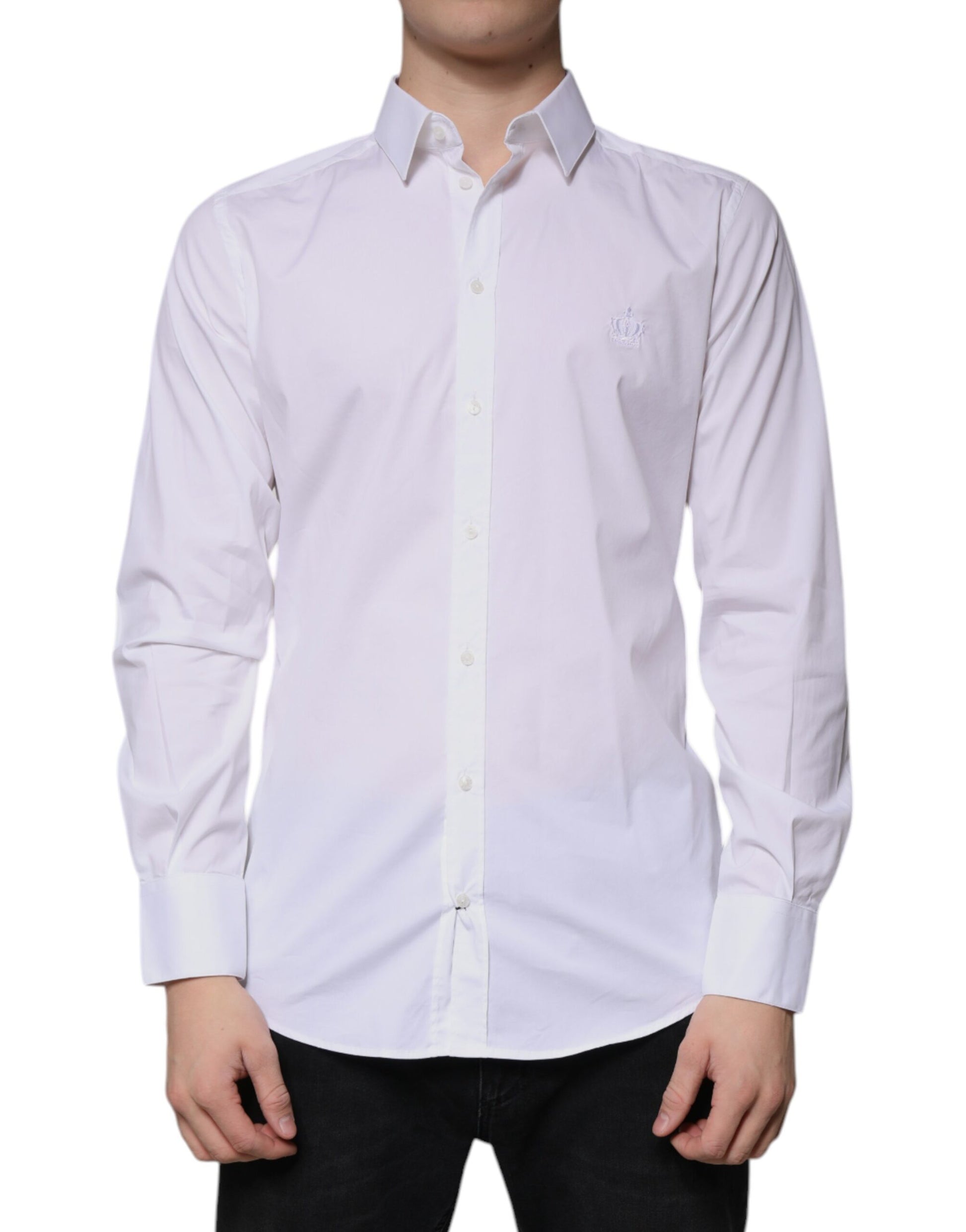 Dolce & Gabbana White Dress Shirt for Men
