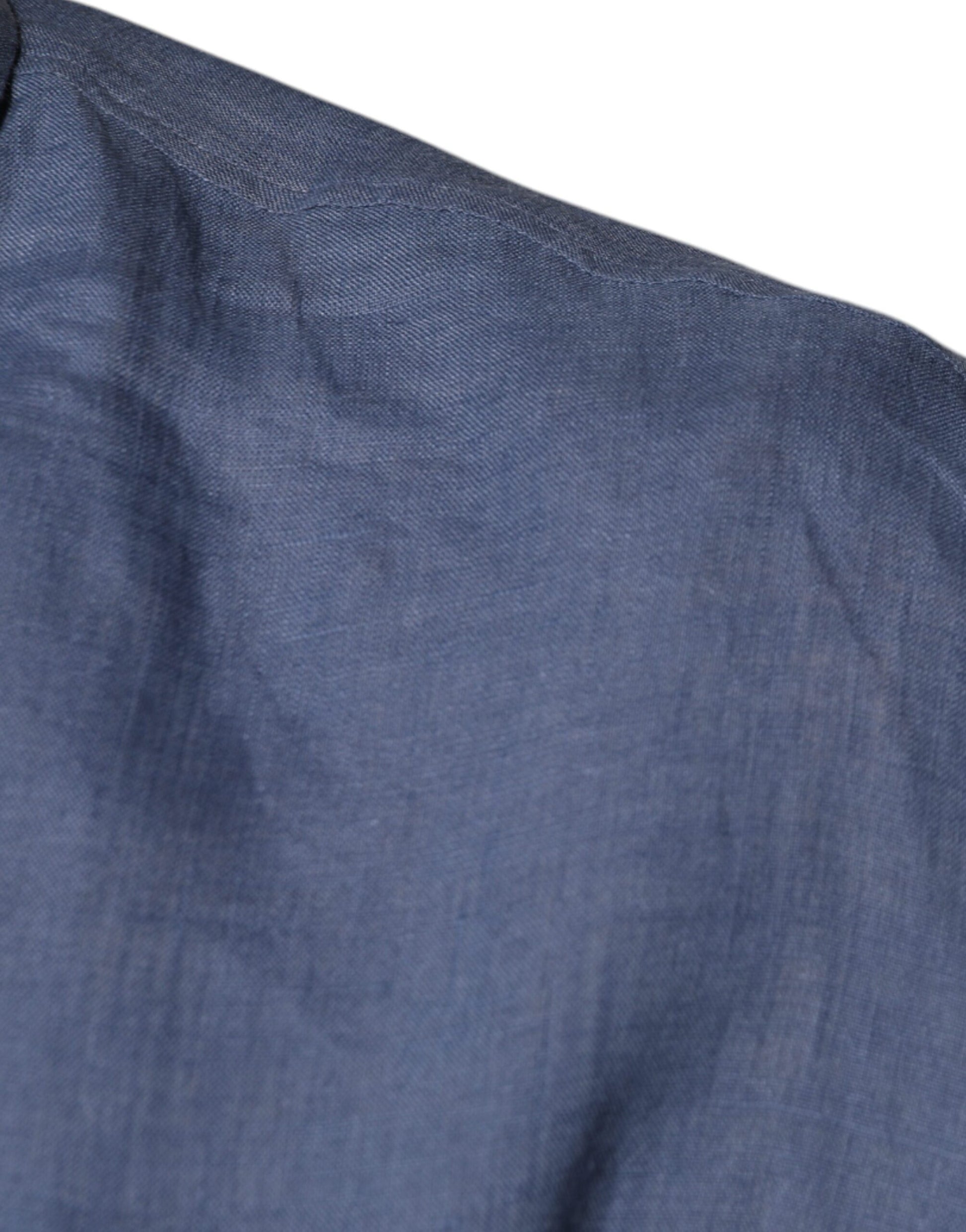 Dolce & Gabbana Blue Long Sleeve T-Shirt for Men additional view