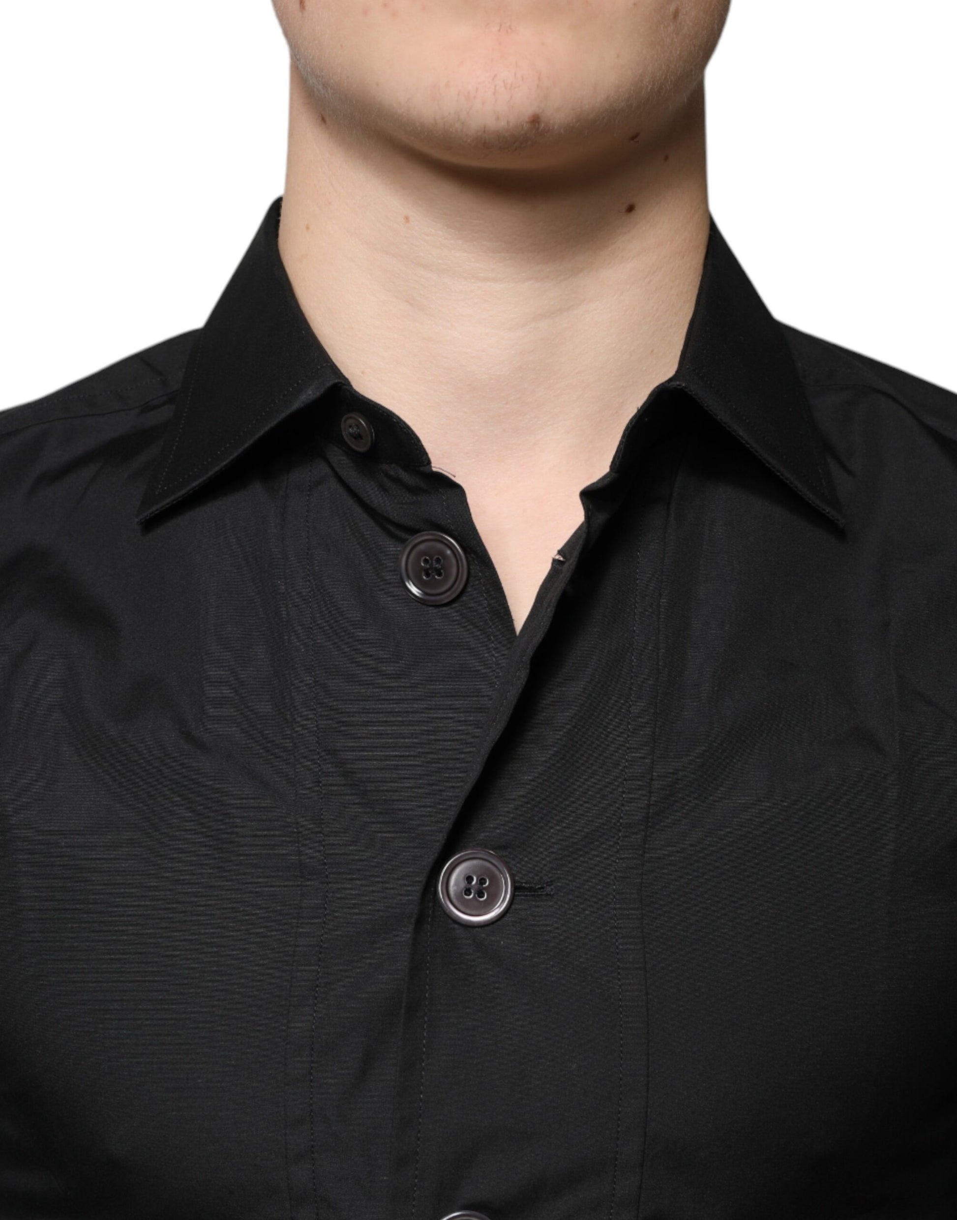 Dolce & Gabbana Black Dress Shirt for Men additional view